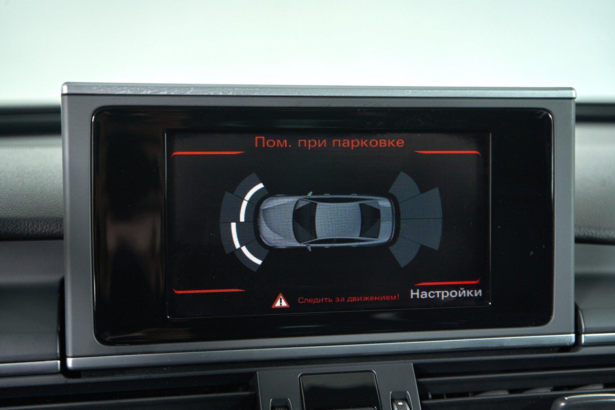 Audi A6 2017, черный