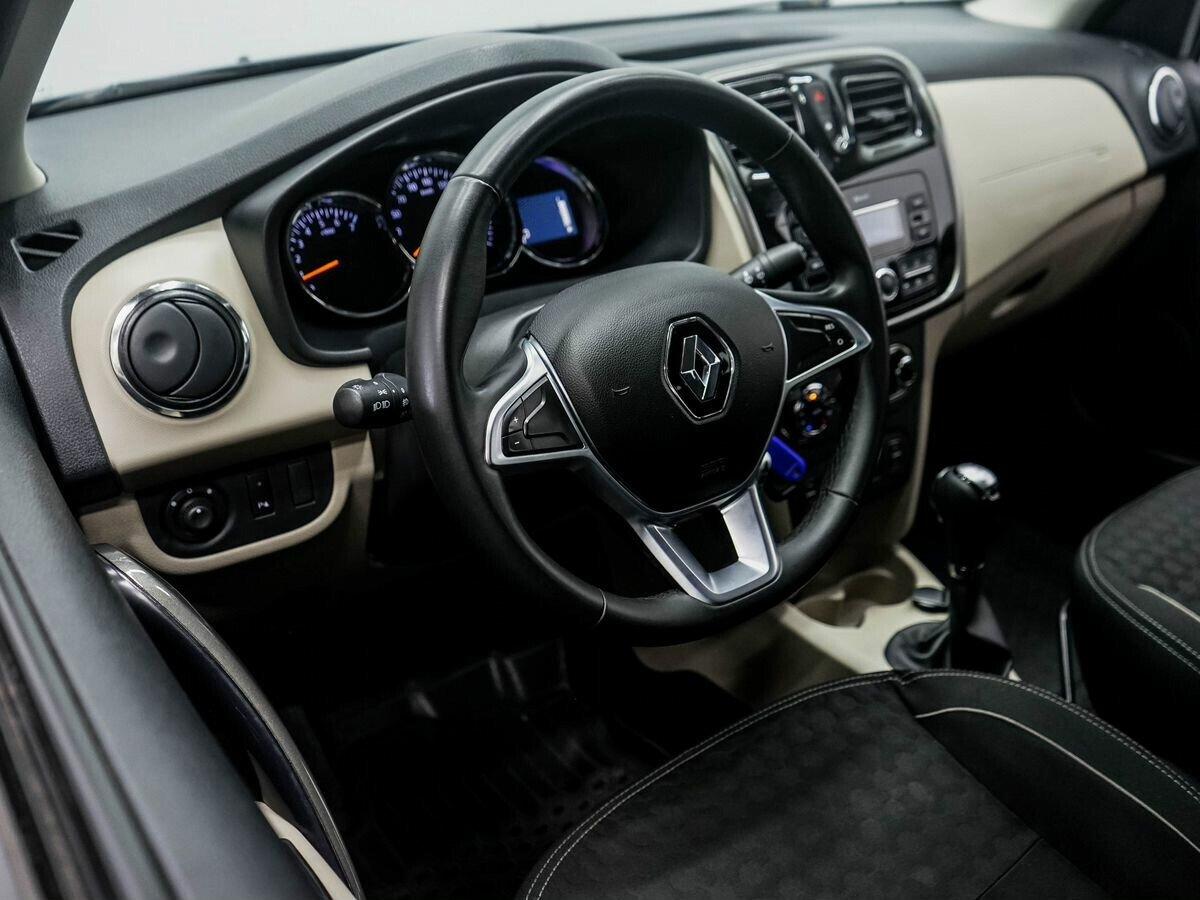 Renault Logan 2021, синий