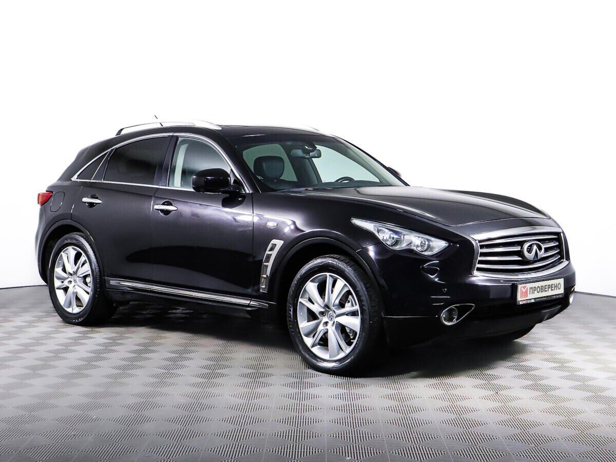 Infiniti QX70 2016, черный