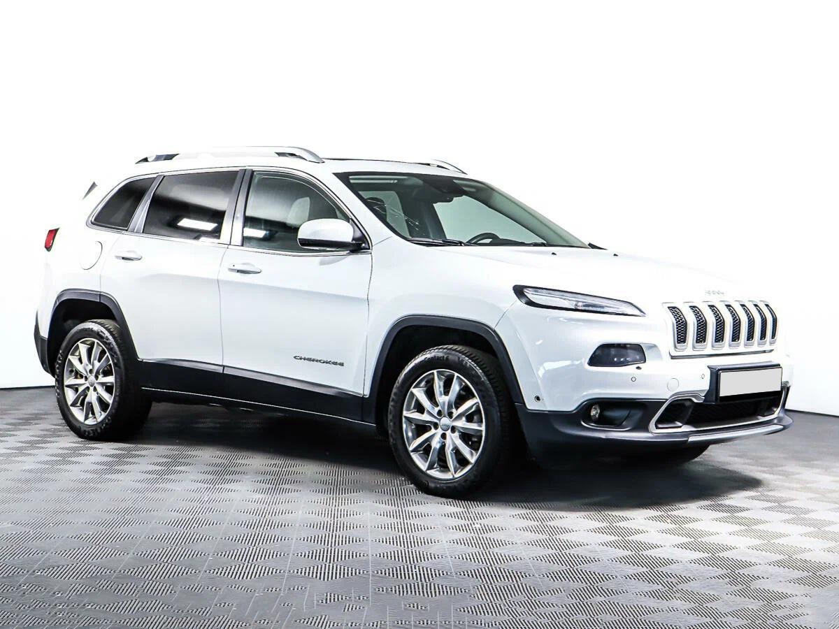 Jeep Cherokee 2018, белый