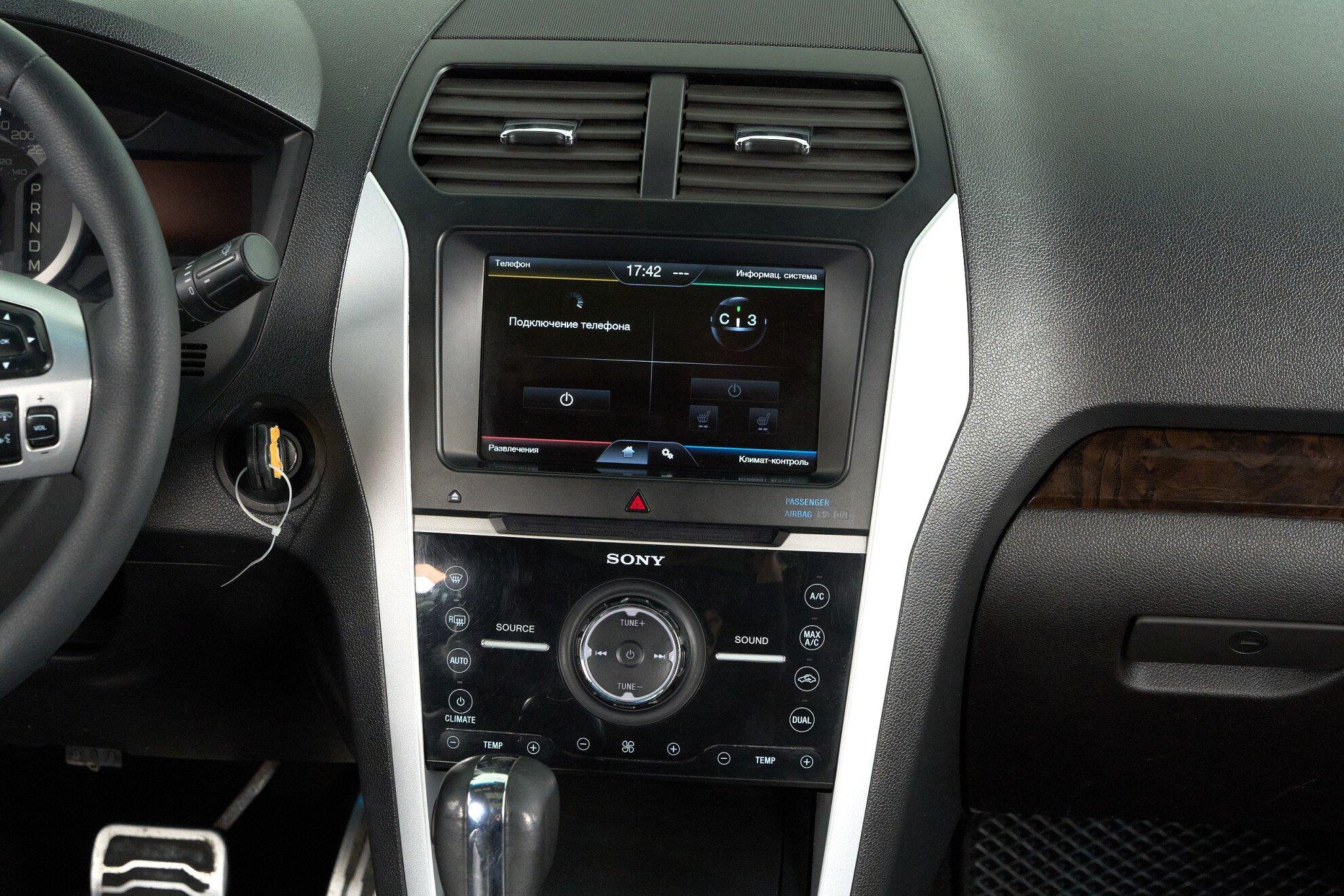 Ford Explorer 2014, черный