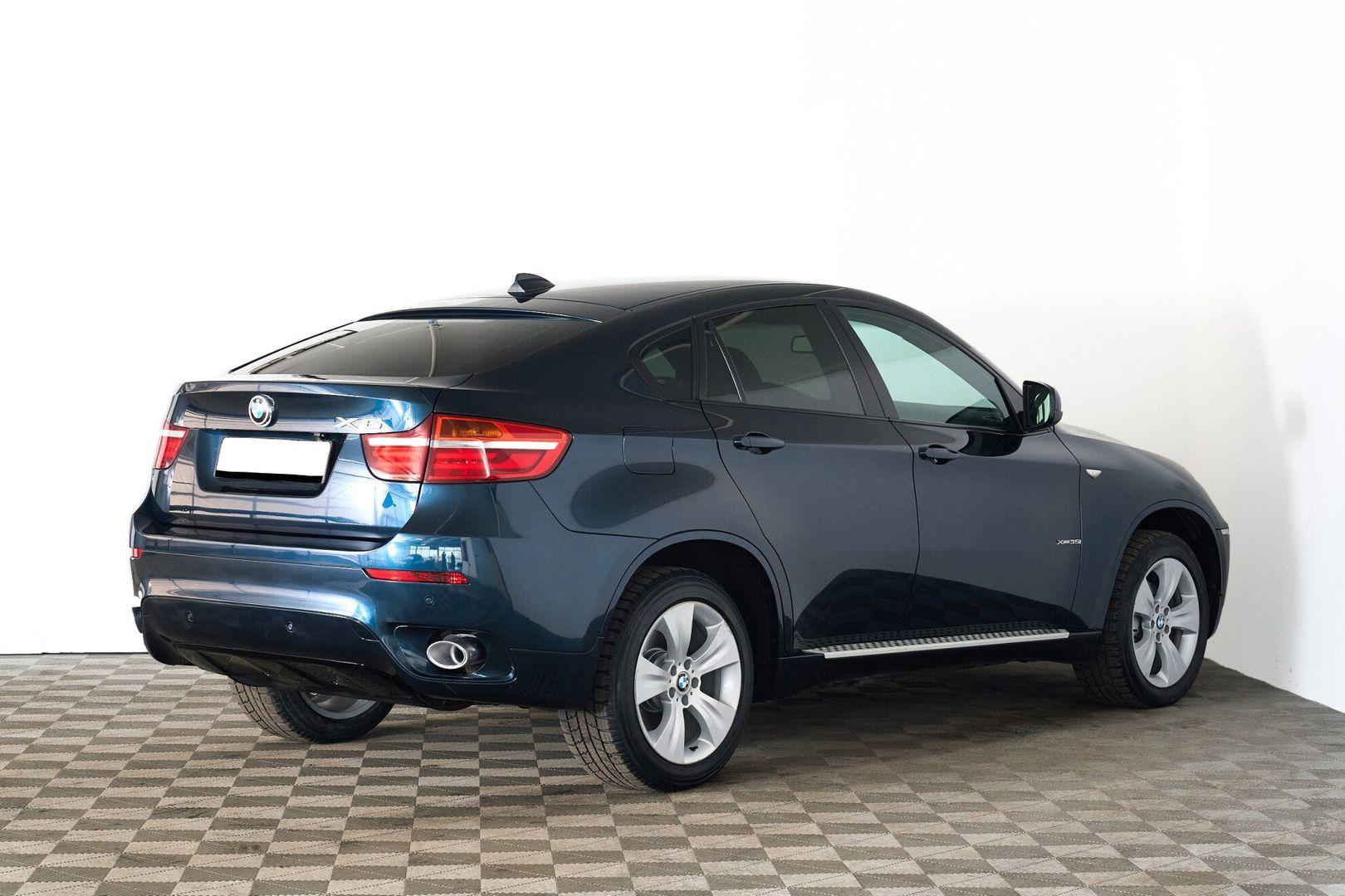 BMW X6 2013, синий