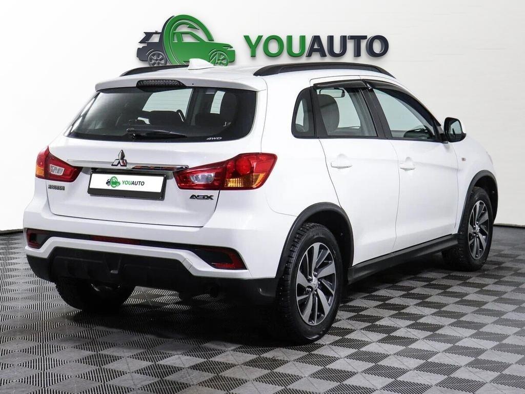 Mitsubishi ASX 2018, белый