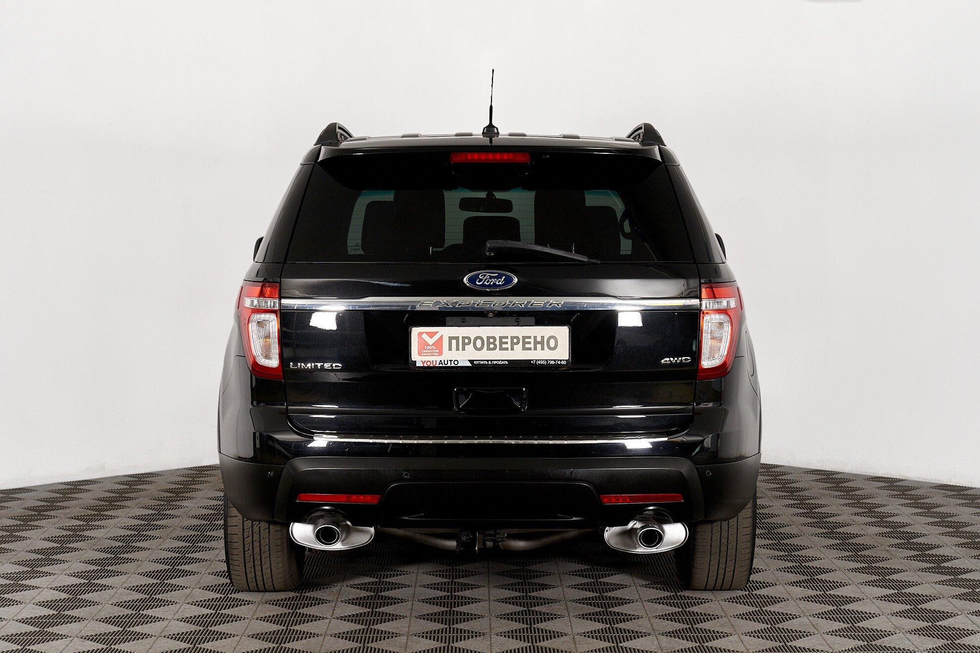 Ford Explorer 2014, черный