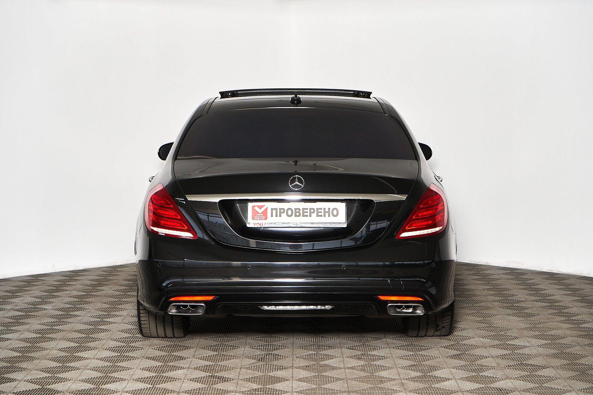 Mercedes-Benz S-Класс 2014, черный