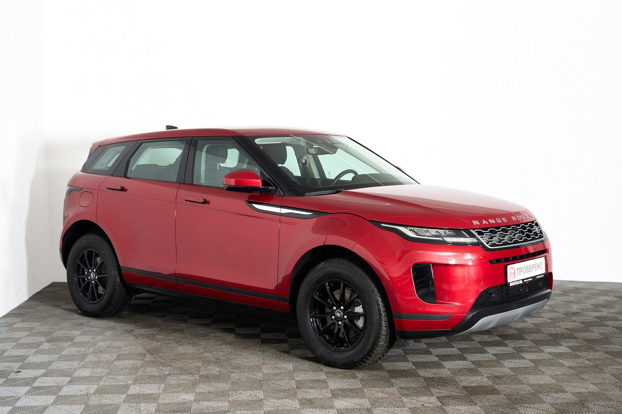 Land Rover Range Rover Evoque 2020, красный