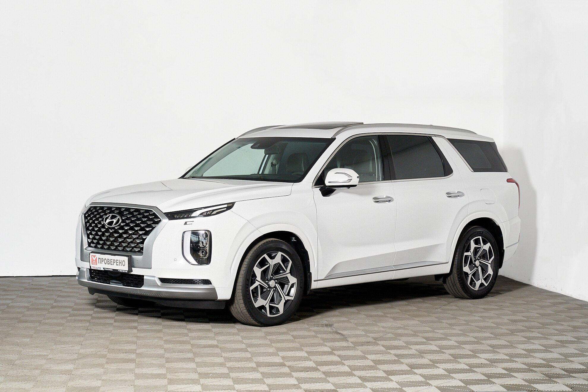 Hyundai Palisade 2022, белый