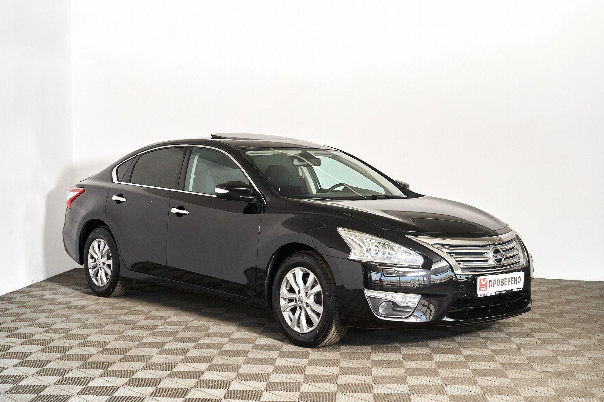 Nissan Teana 2014, черный