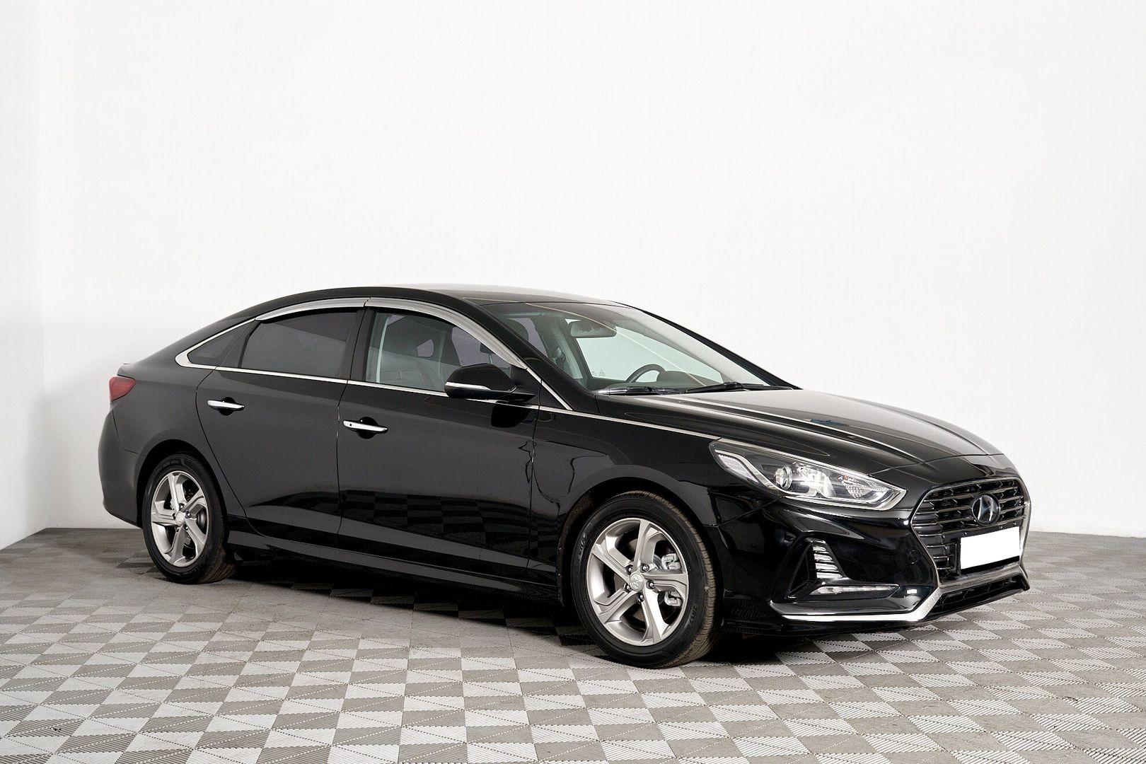 Hyundai Sonata 2019, черный