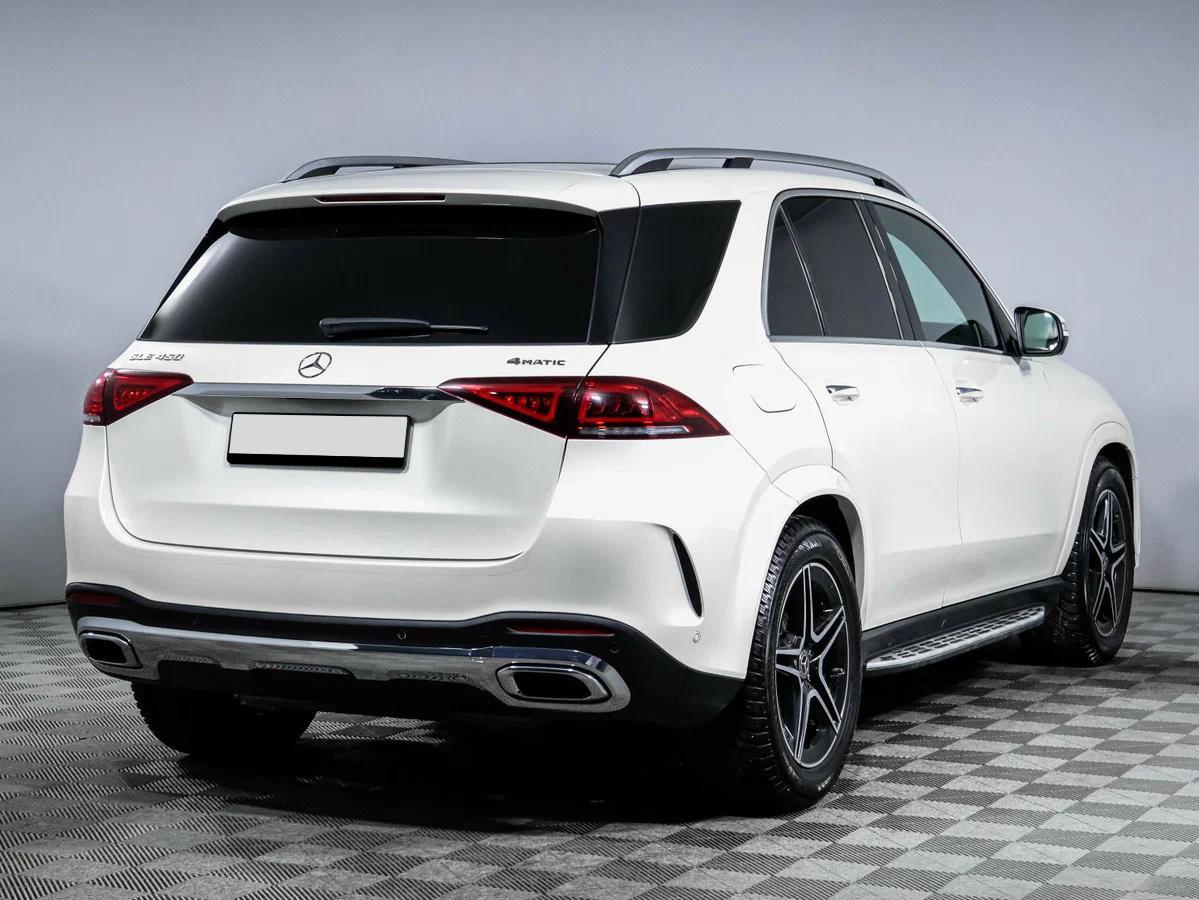 Mercedes-Benz GLE 2020, белый