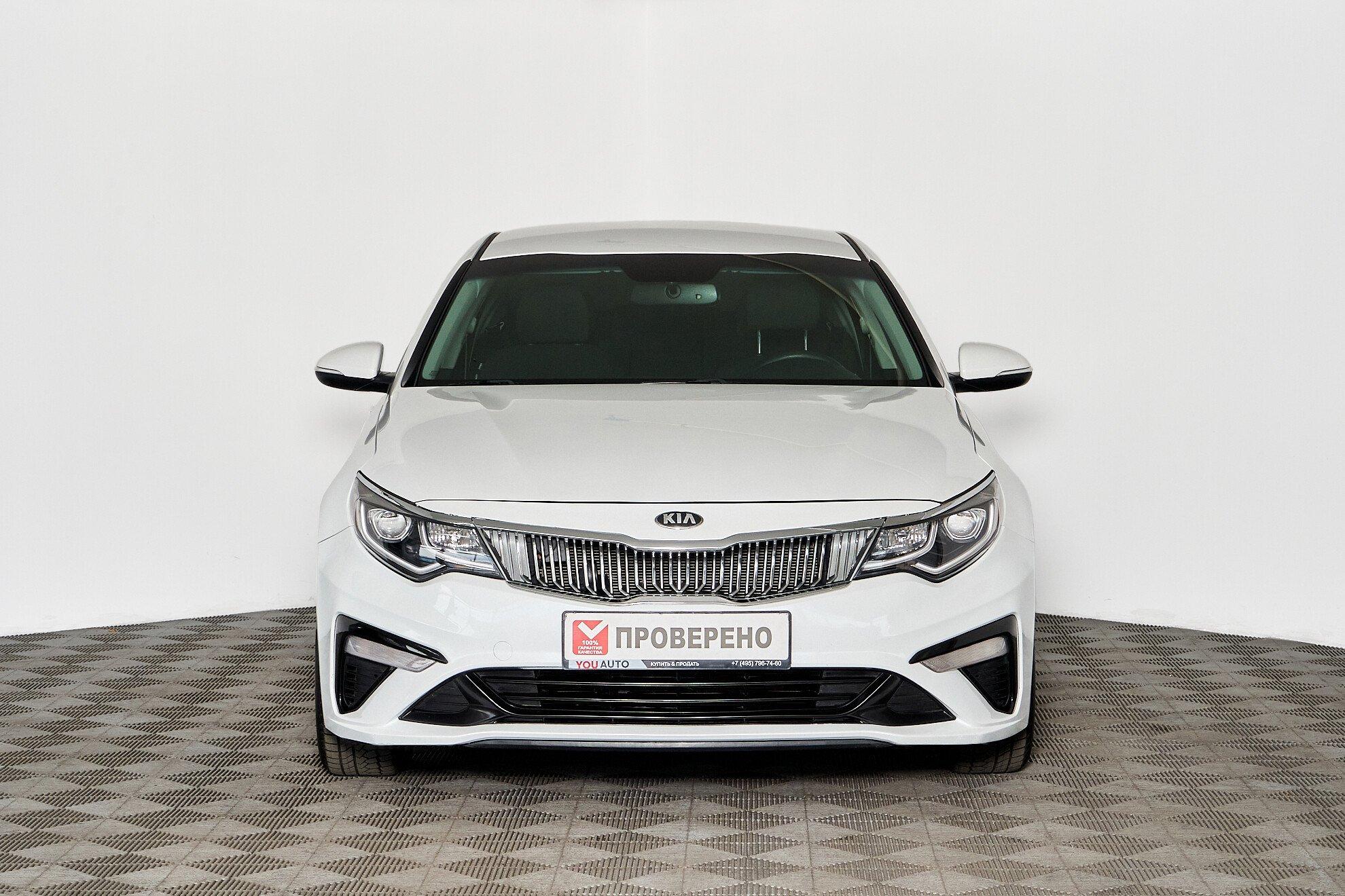 Kia Optima 2017, белый