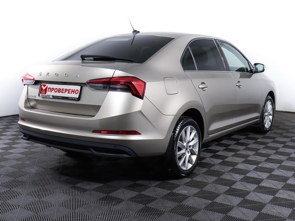 Skoda Rapid 2020, серебряный