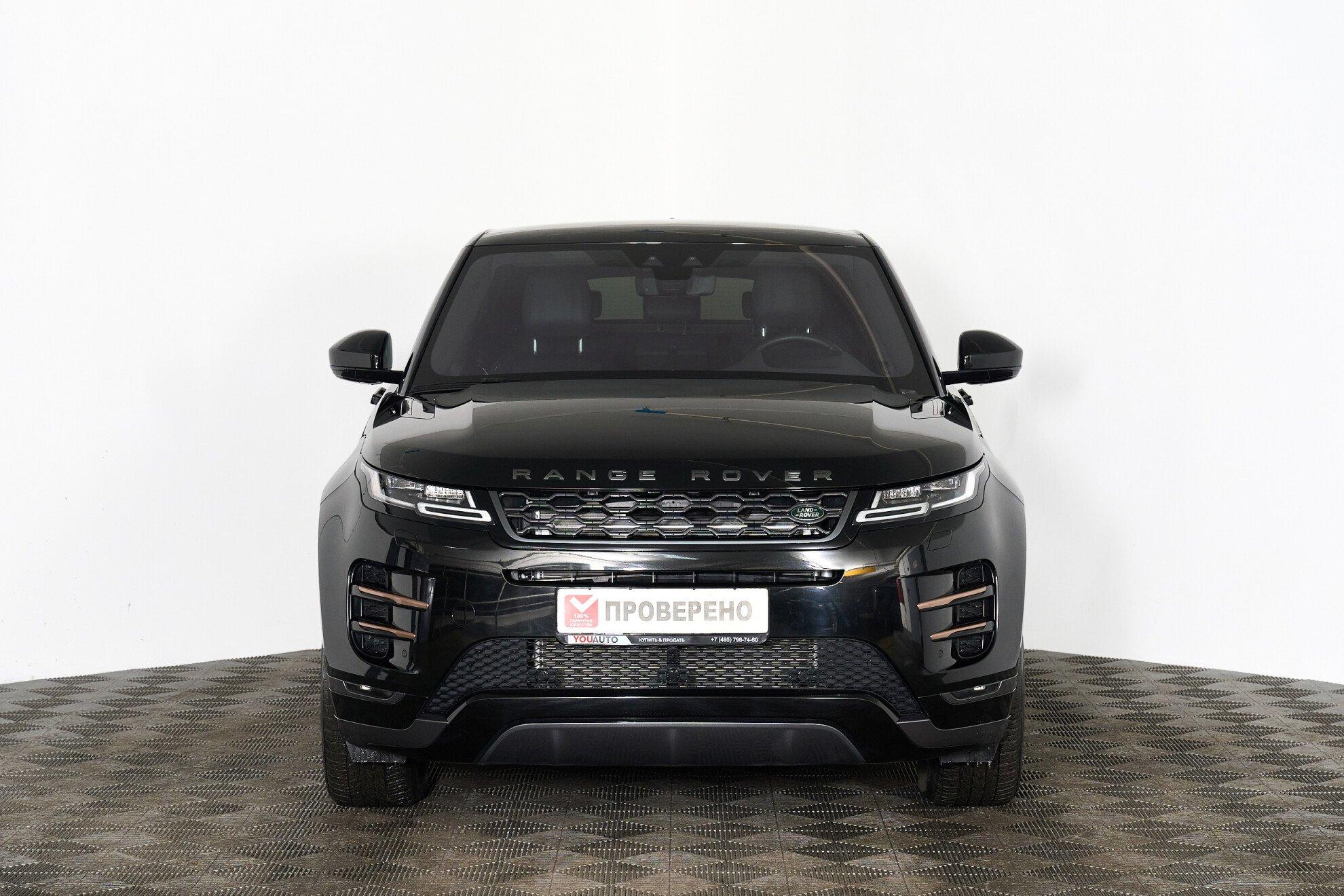 Land Rover Range Rover Evoque 2019, черный