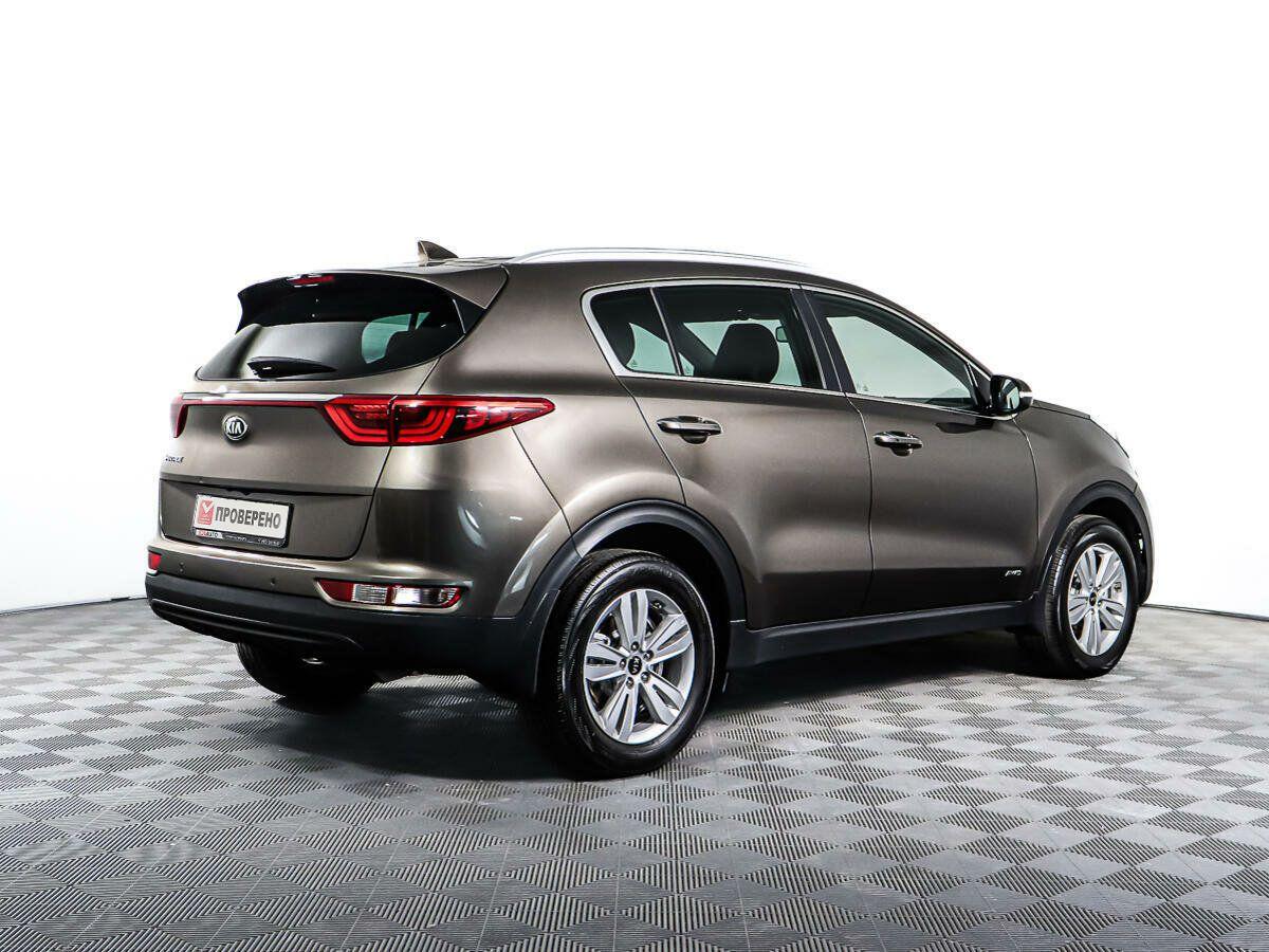 Kia Sportage 2016, коричневый