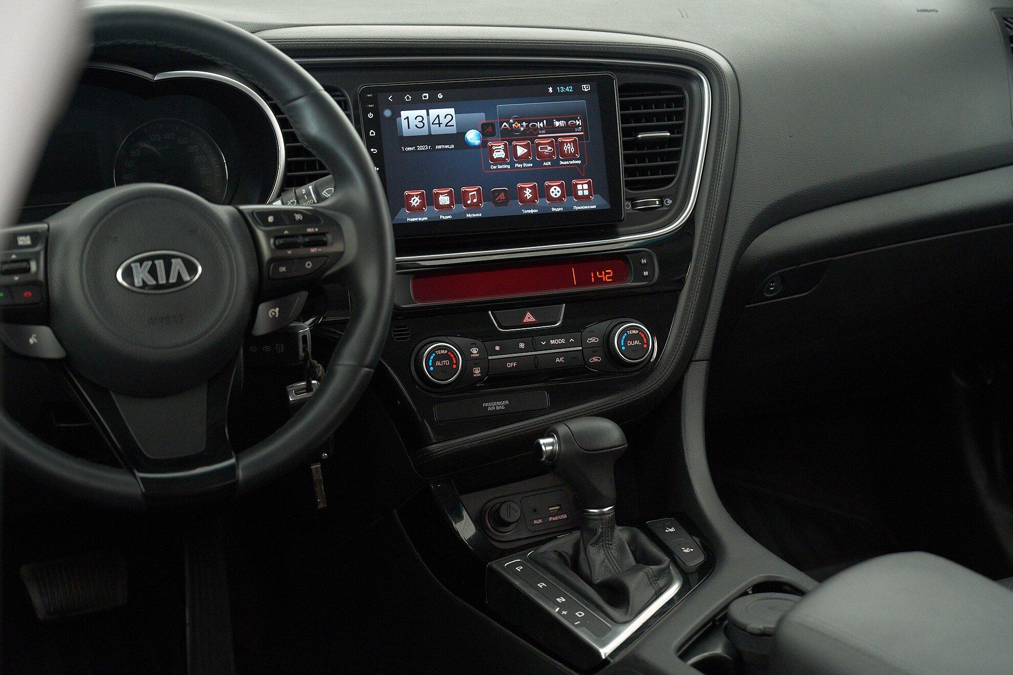 Kia Optima 2015, белый