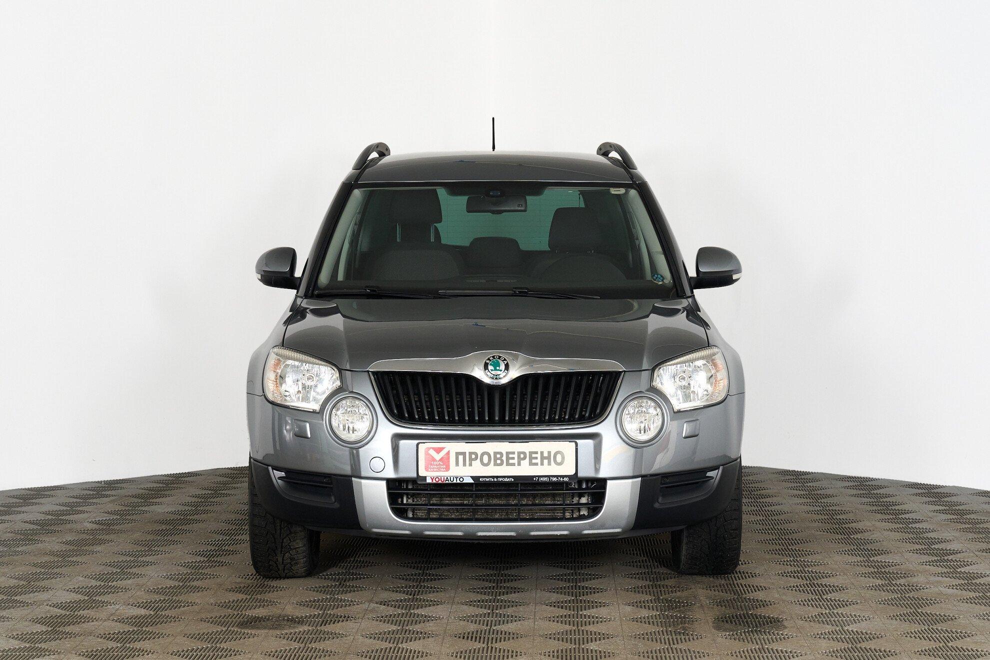 Skoda Yeti 2013, серый