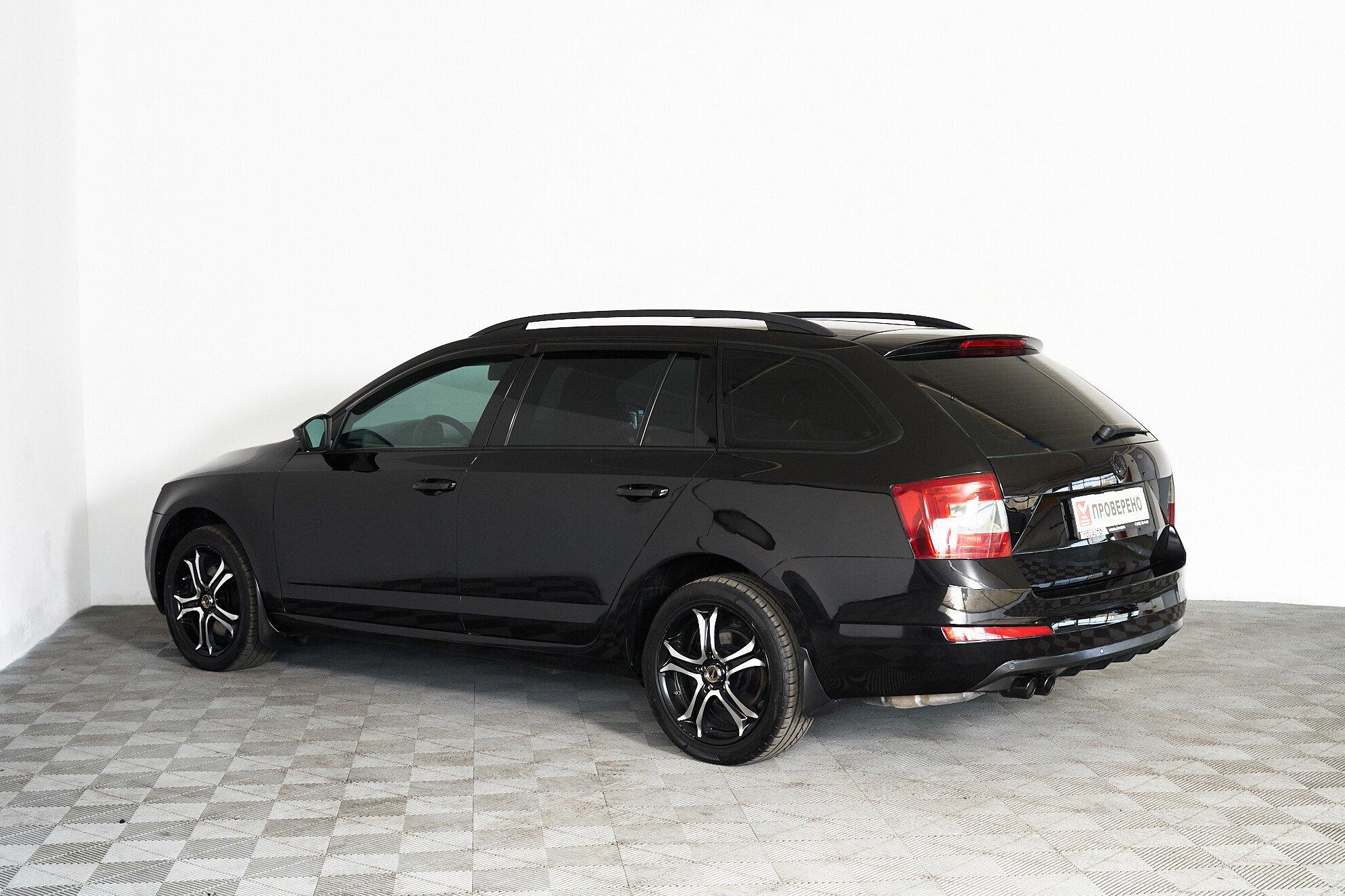 Skoda Octavia 2014, черный