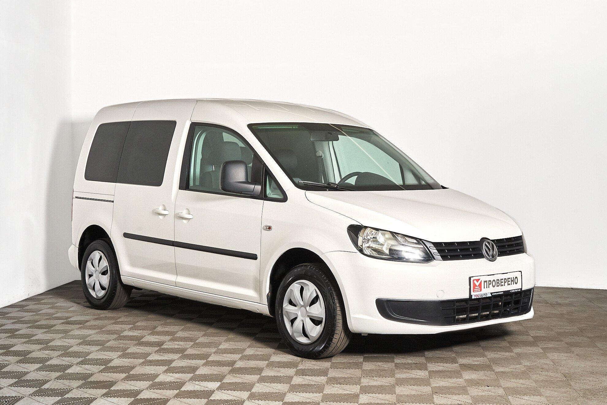 Volkswagen Caddy 2014, белый