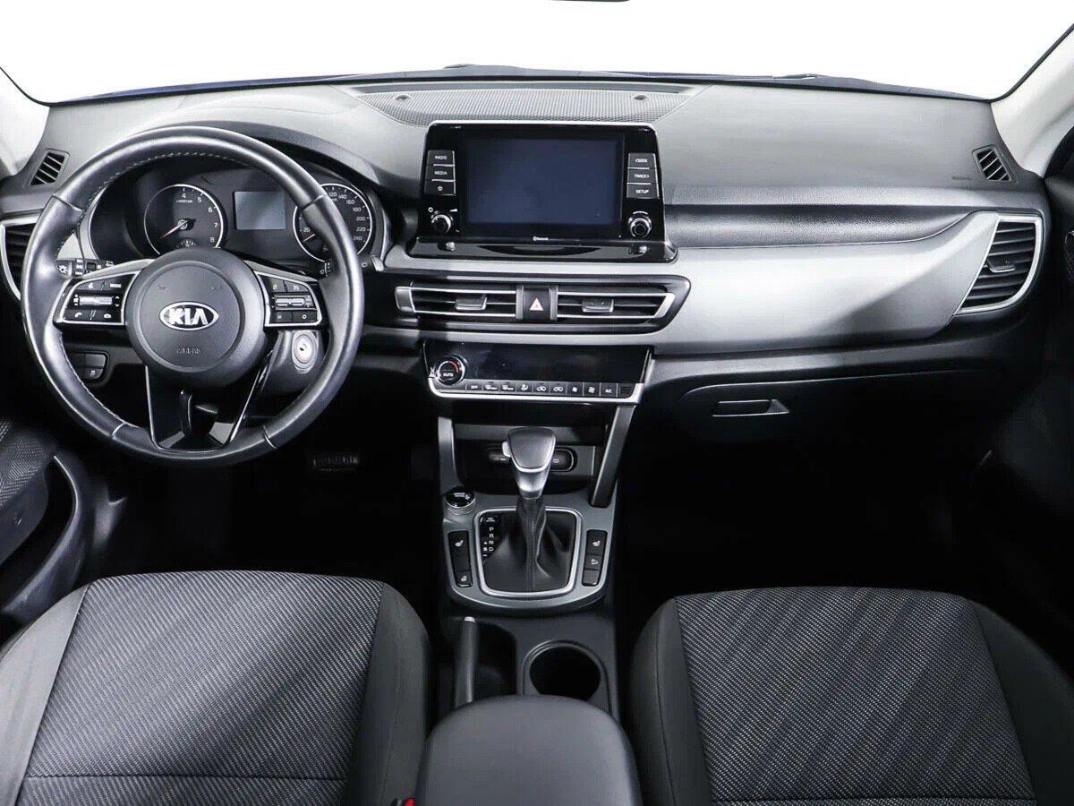 Kia Seltos 2021, синий
