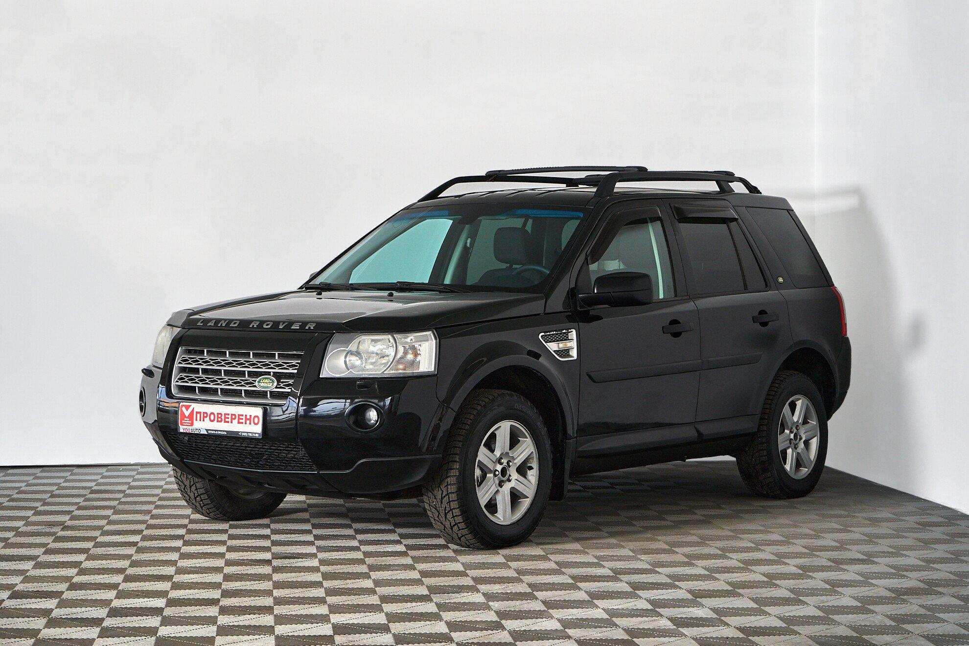 Land Rover Freelander 2009, черный