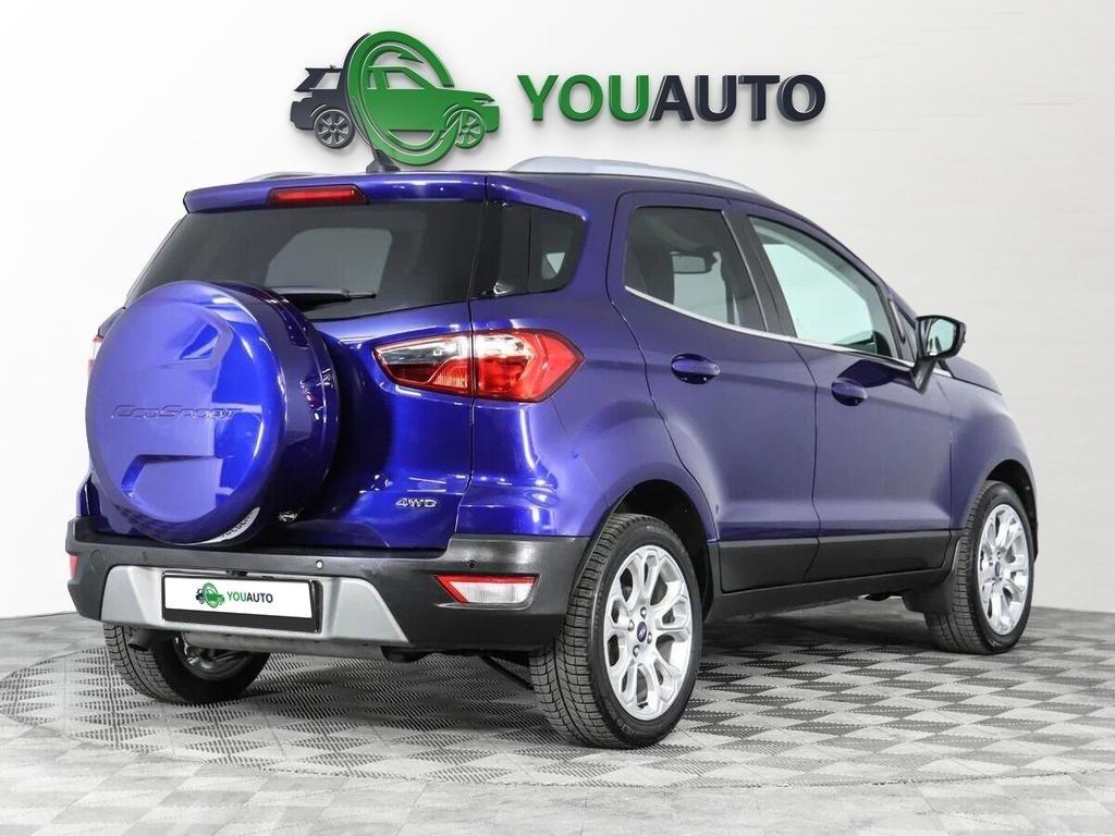 Ford EcoSport 2018, синий