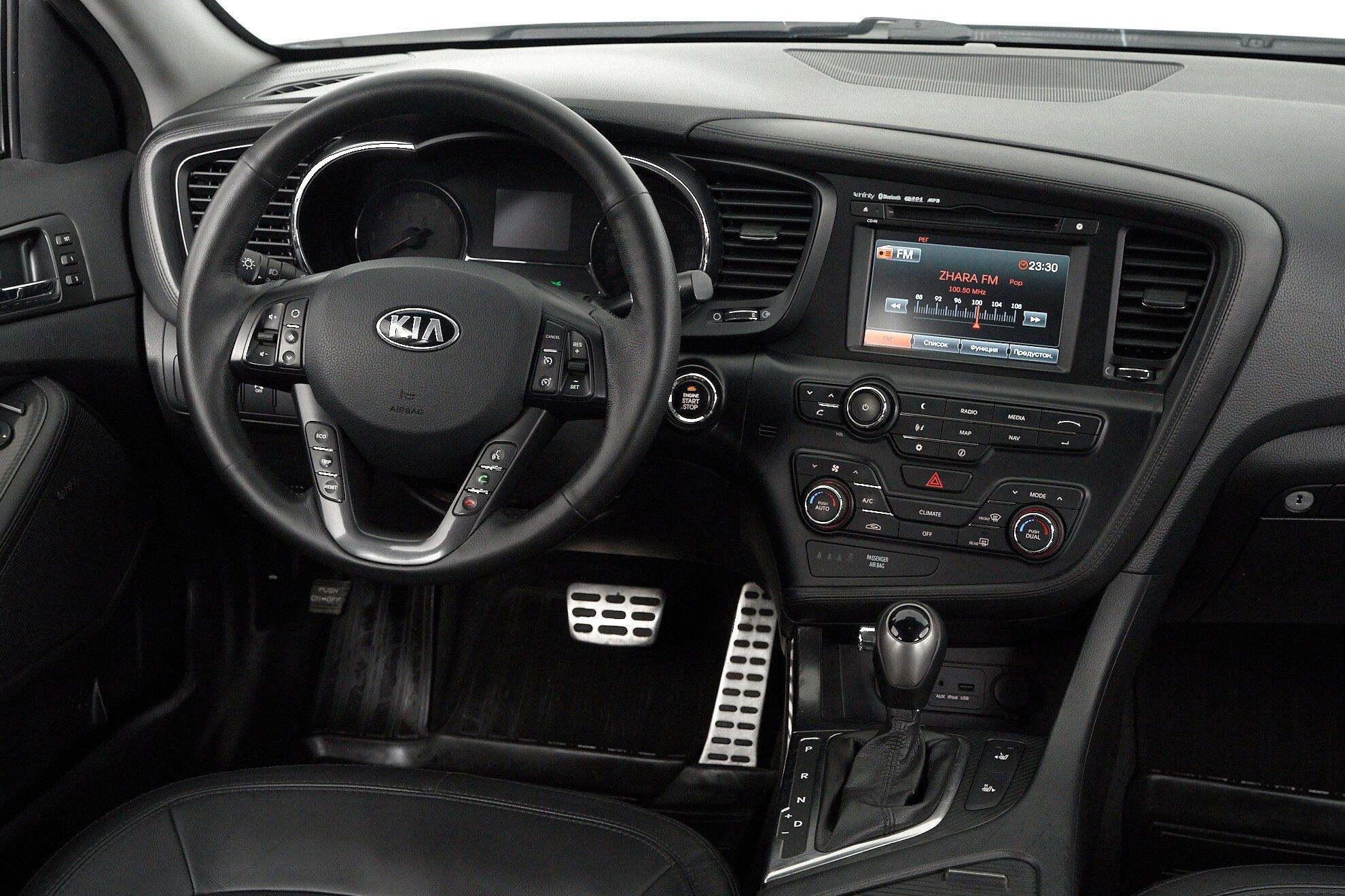 Kia Optima 2012, белый