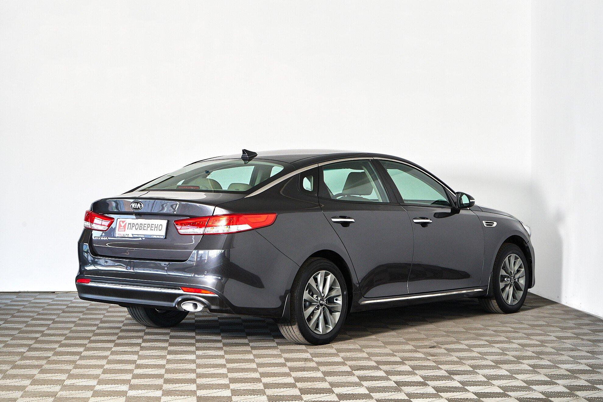 Kia Optima 2017, серый