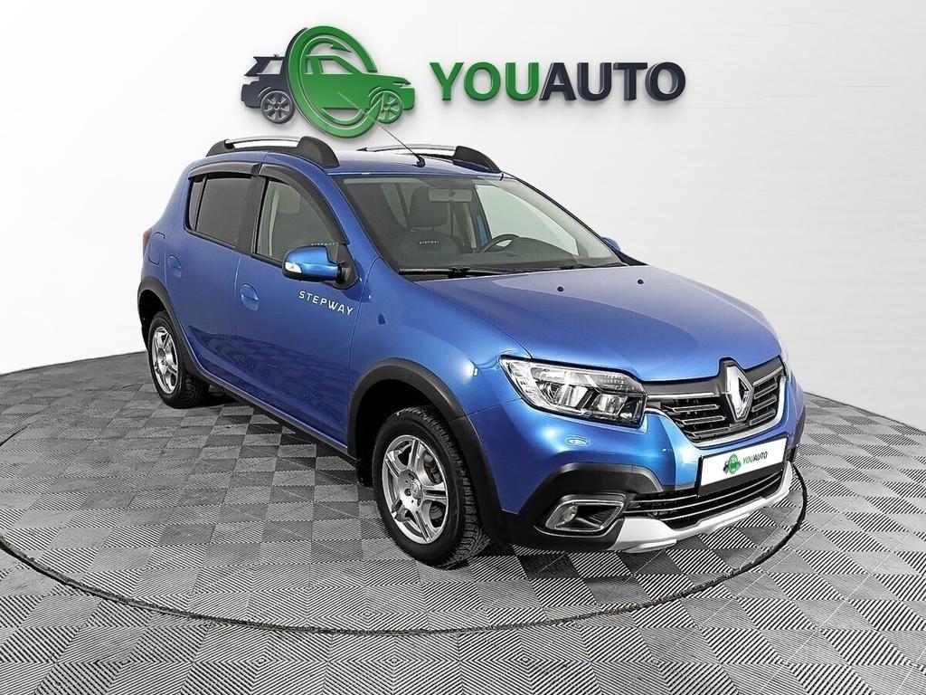 Renault Sandero 2022, синий