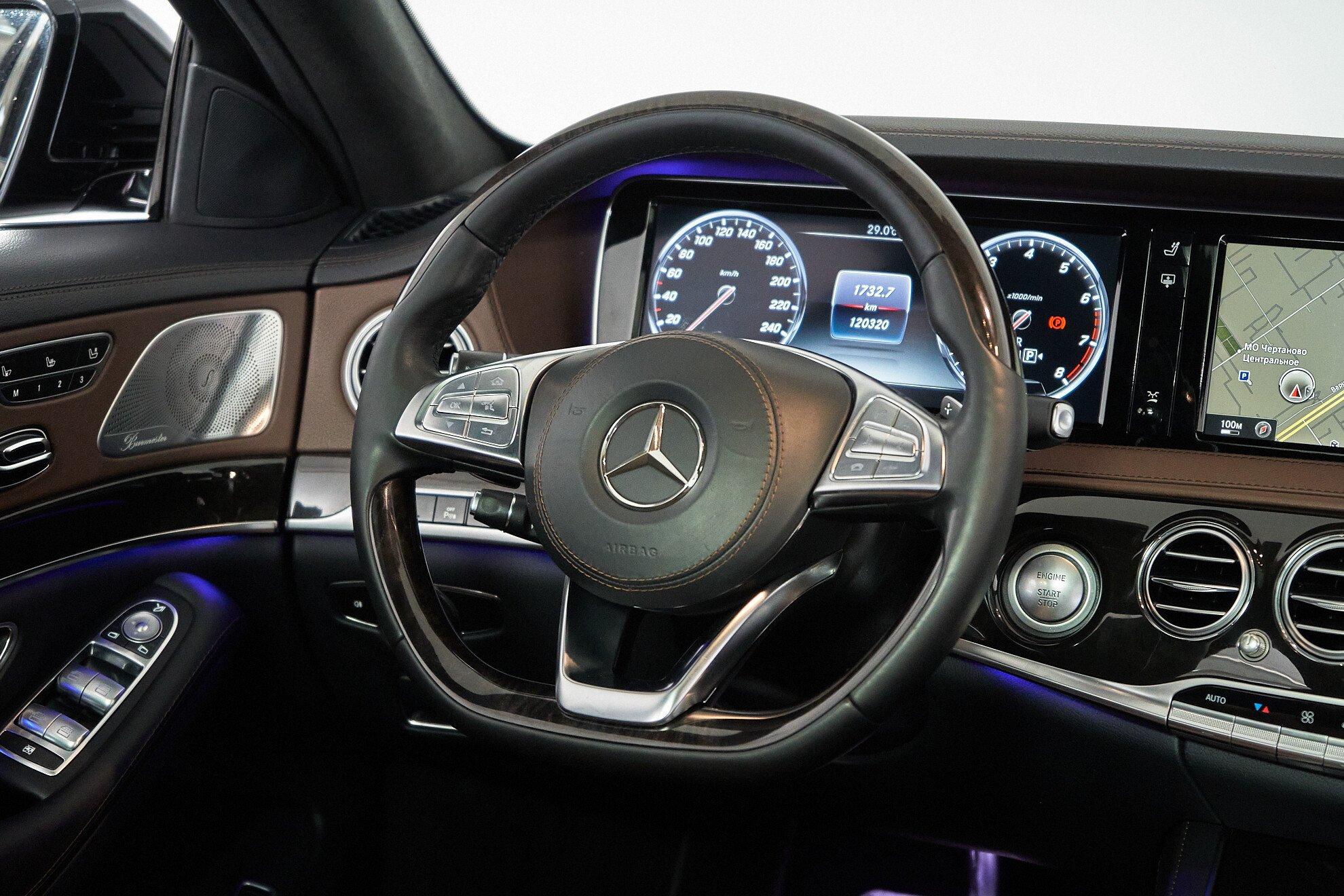 Mercedes-Benz S-Класс 2014, черный