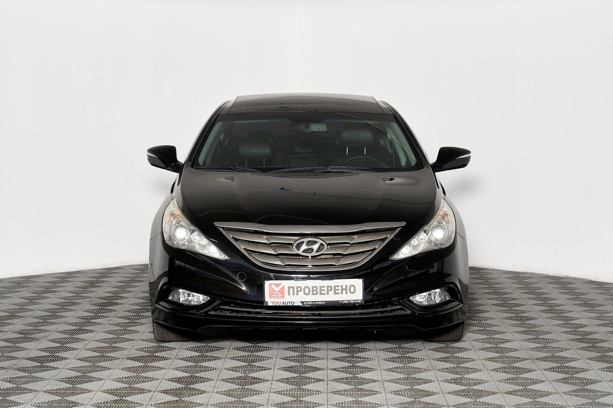 Hyundai Sonata 2010, черный