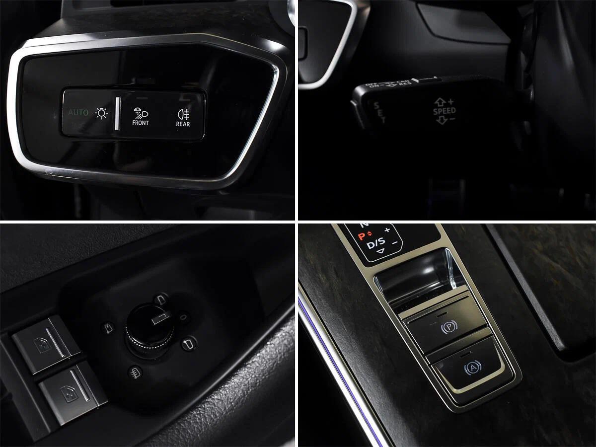 Audi A7 2020, черный