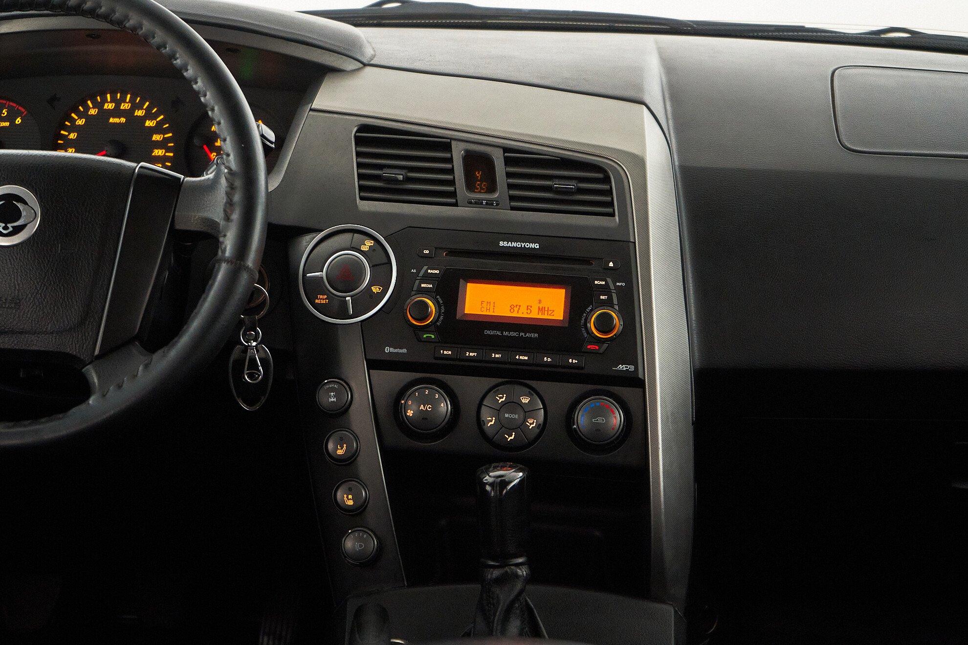 SsangYong Kyron 2013, черный