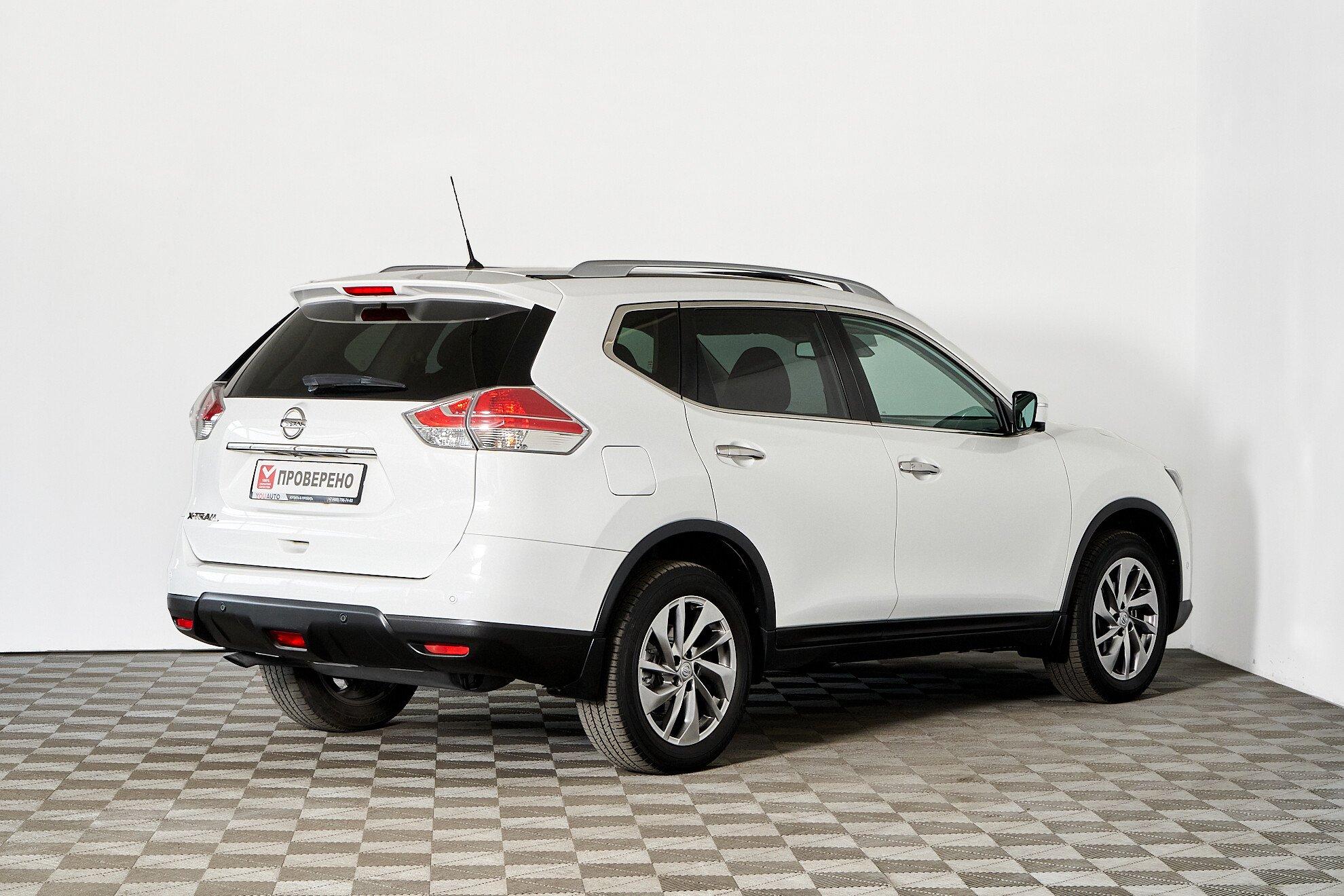 Nissan X-Trail 2017, белый