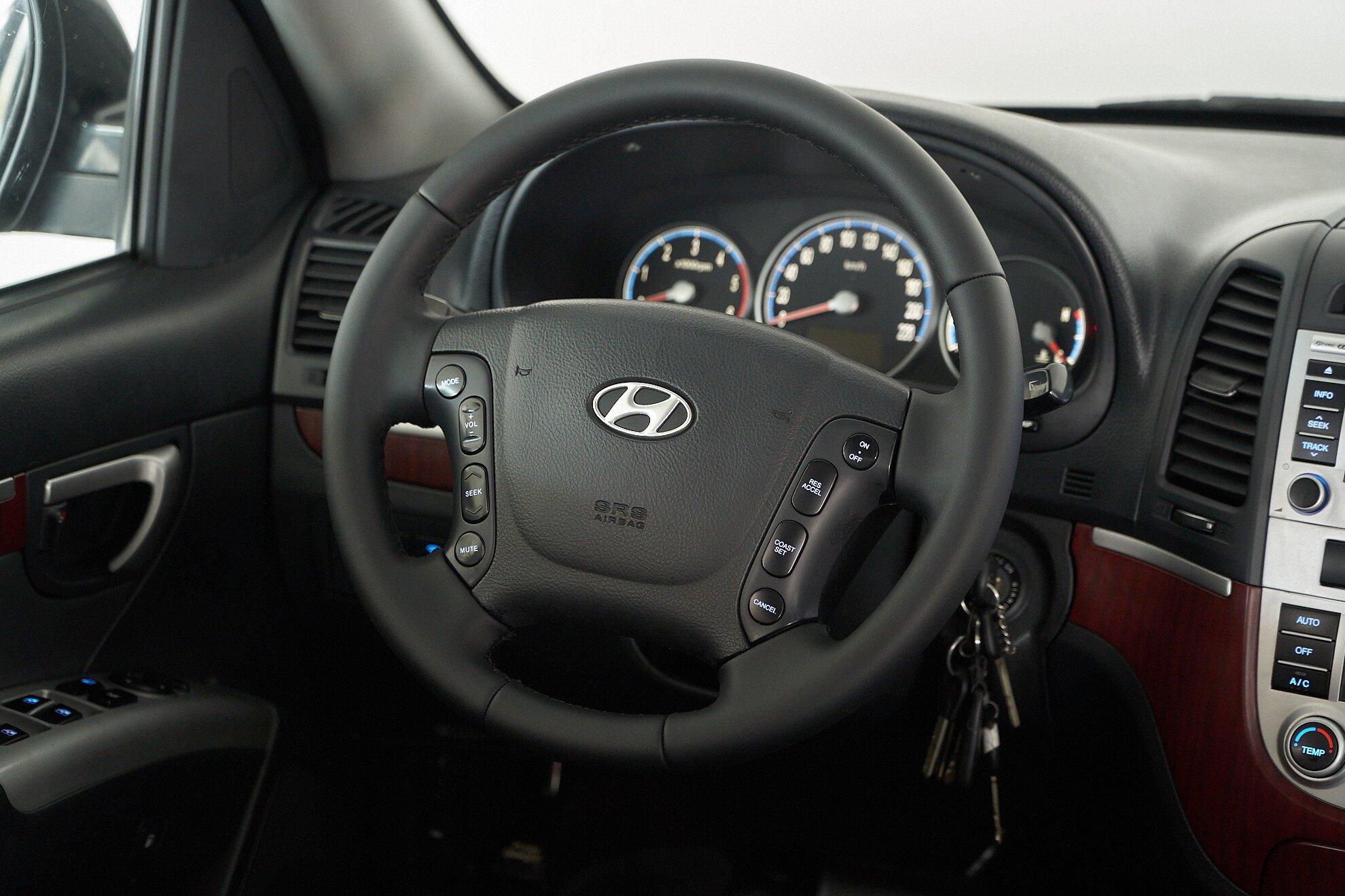 Hyundai Santa Fe 2009, черный