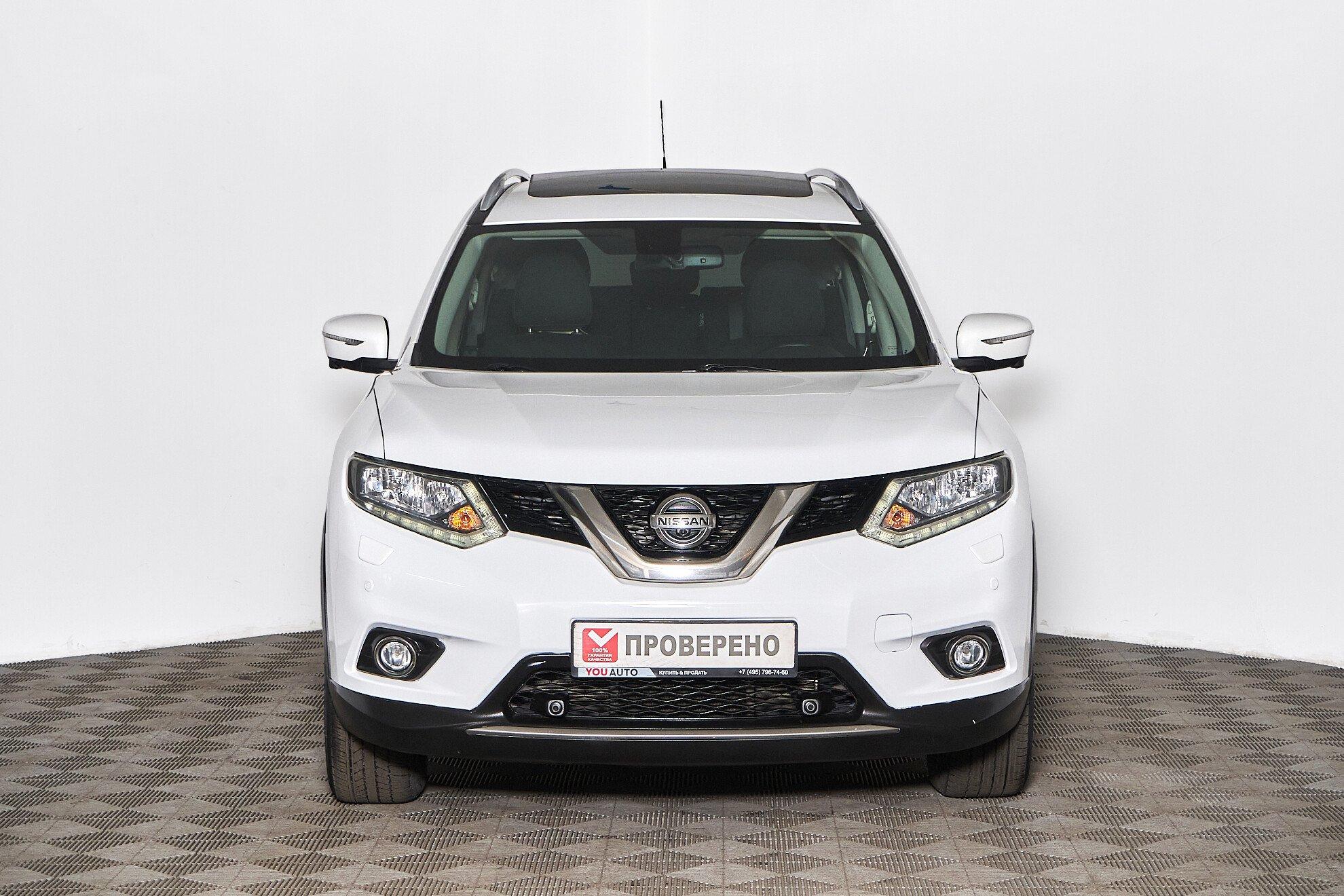 Nissan X-Trail 2015, белый