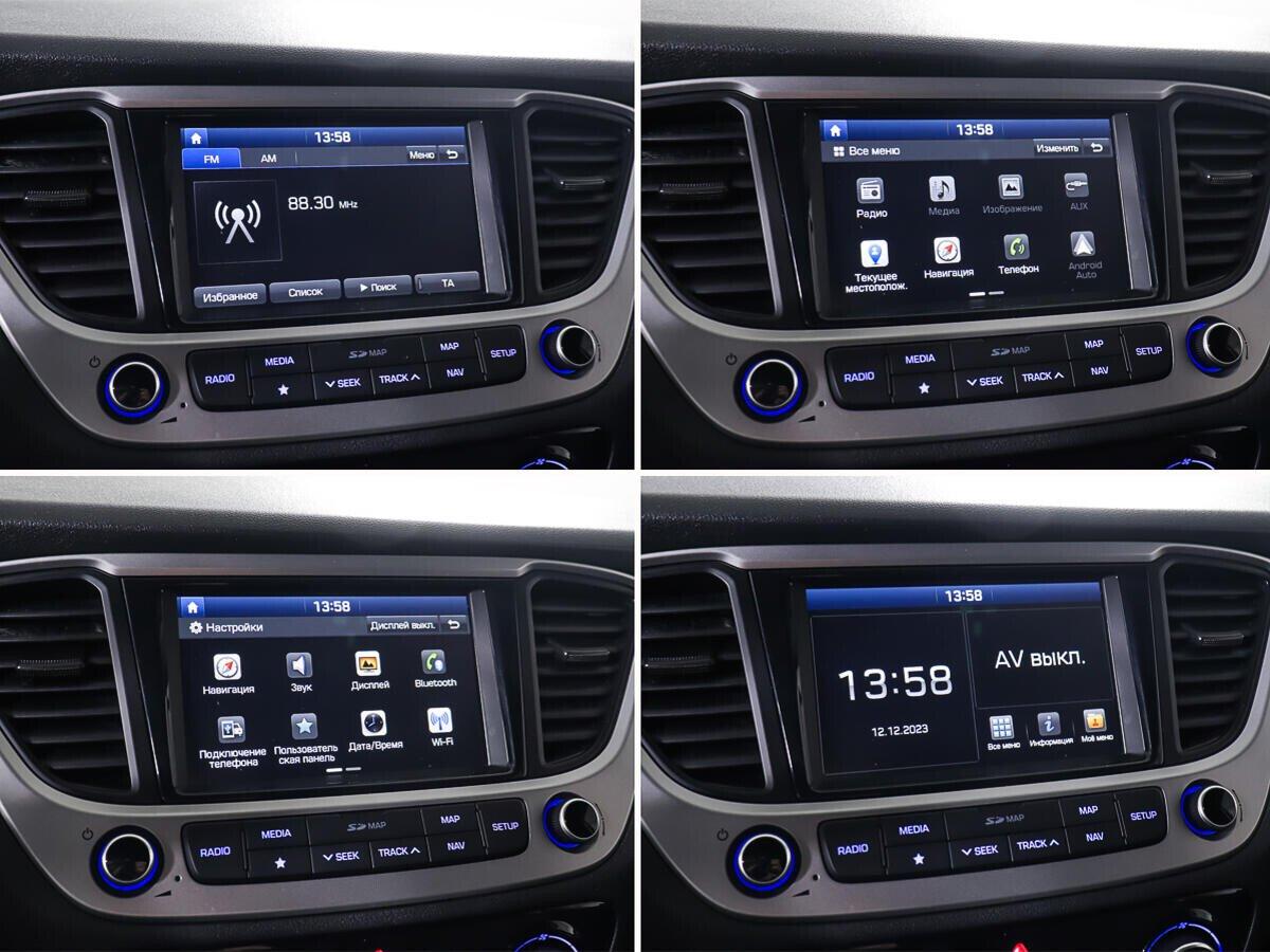 Hyundai Solaris 2019, серый