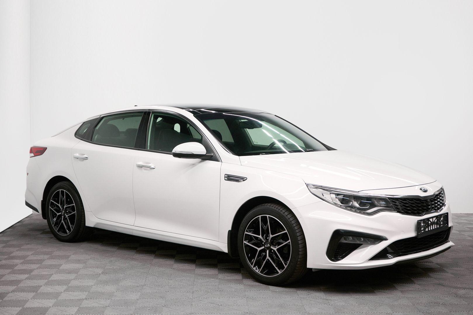 Kia Optima 2018, белый