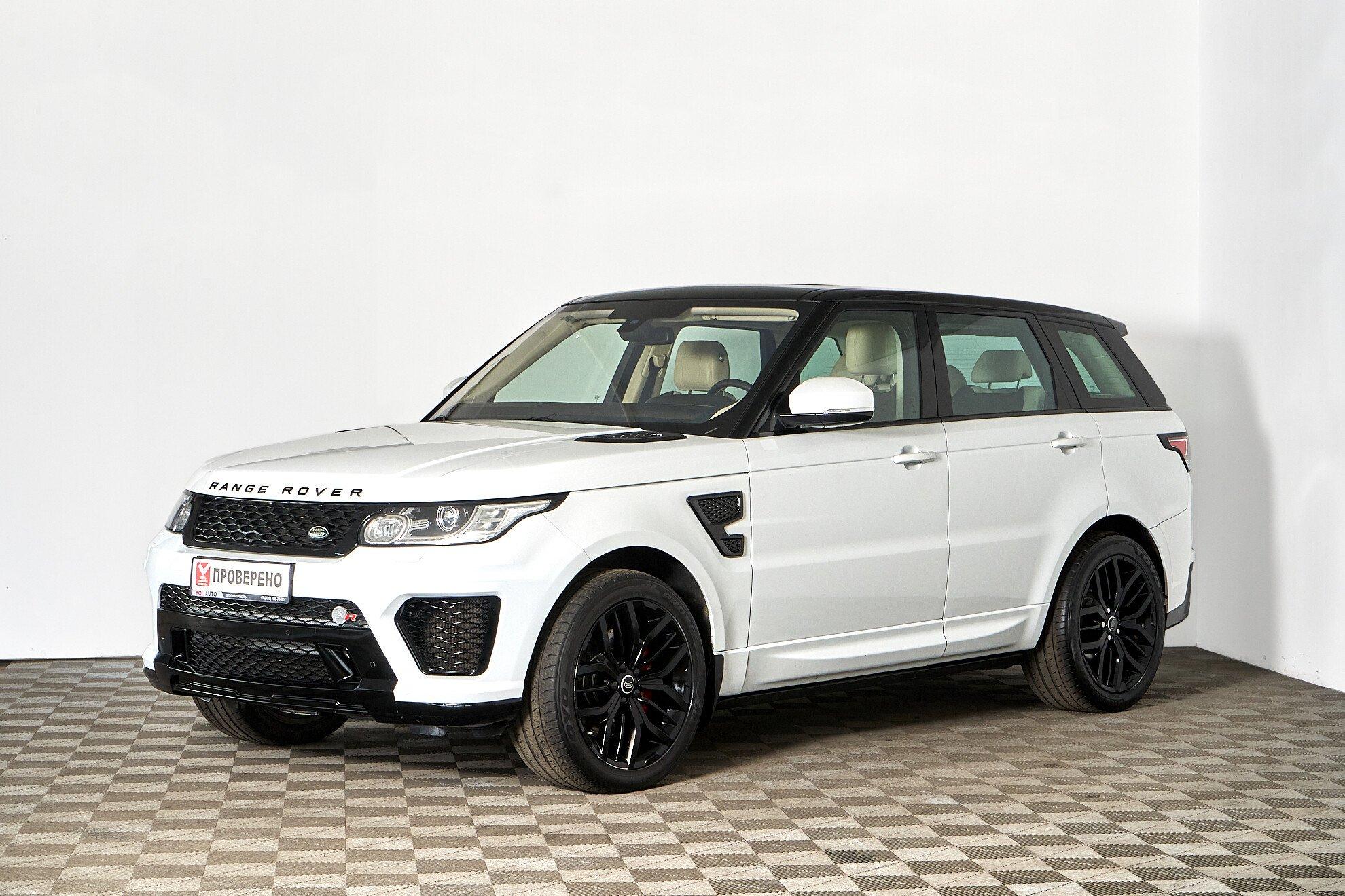 Land Rover Range Rover Sport 2013, белый