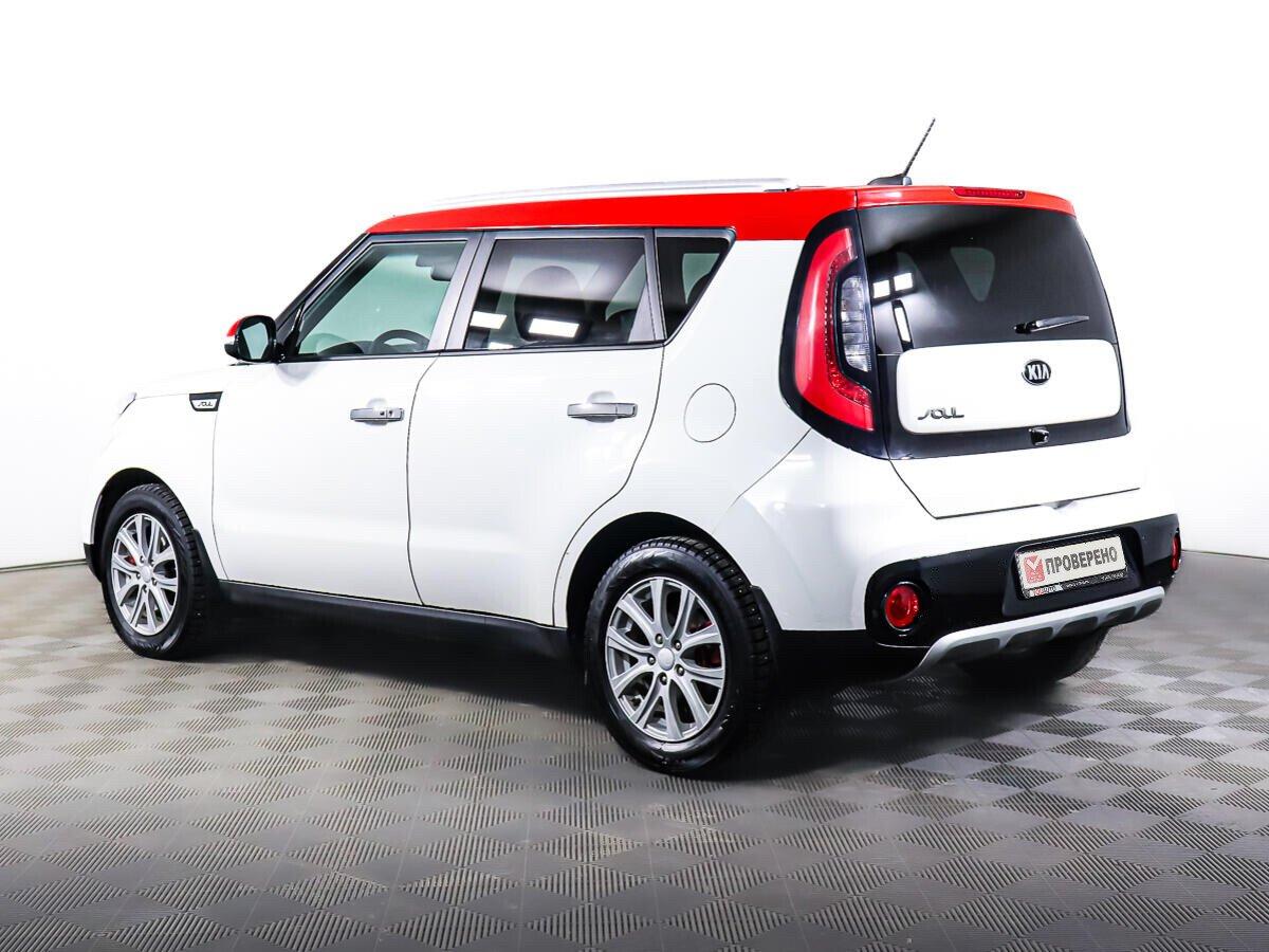 Kia Soul 2019, белый