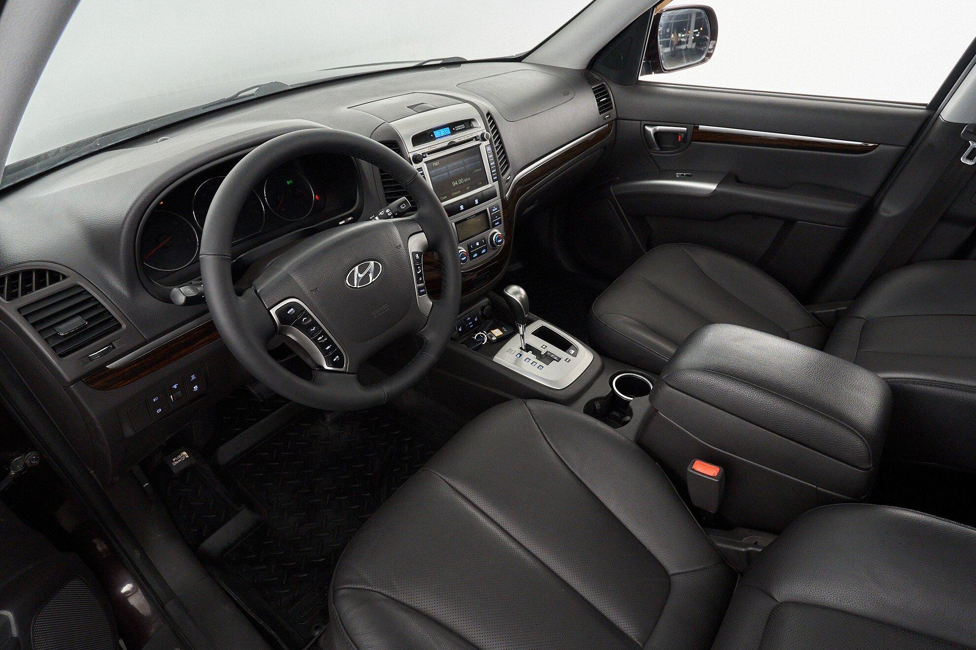 Hyundai Santa Fe 2012, фиолетовый