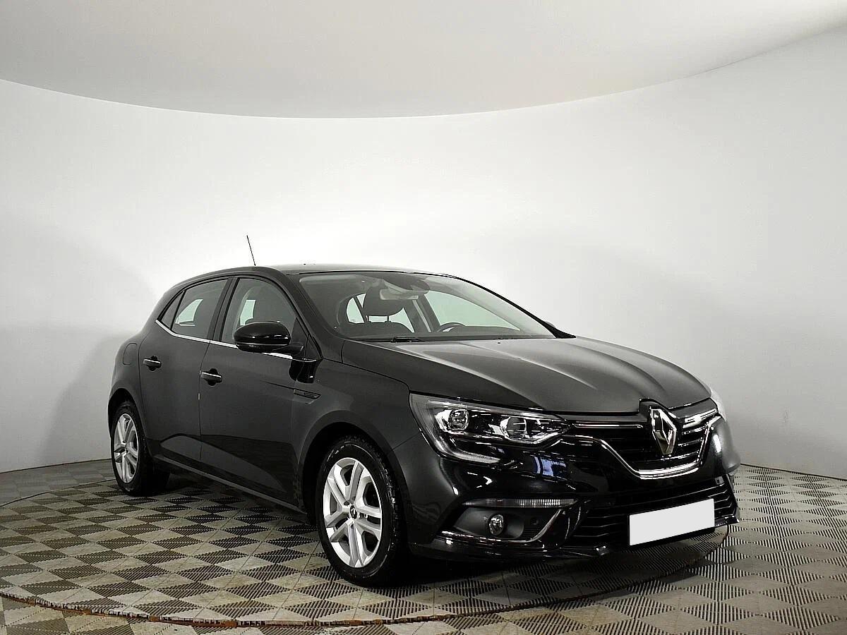 Renault Megane 2017, черный