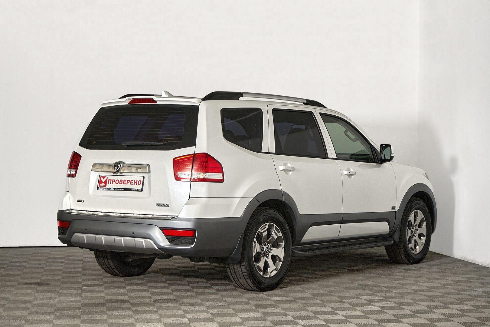 Kia Mohave 2018, белый