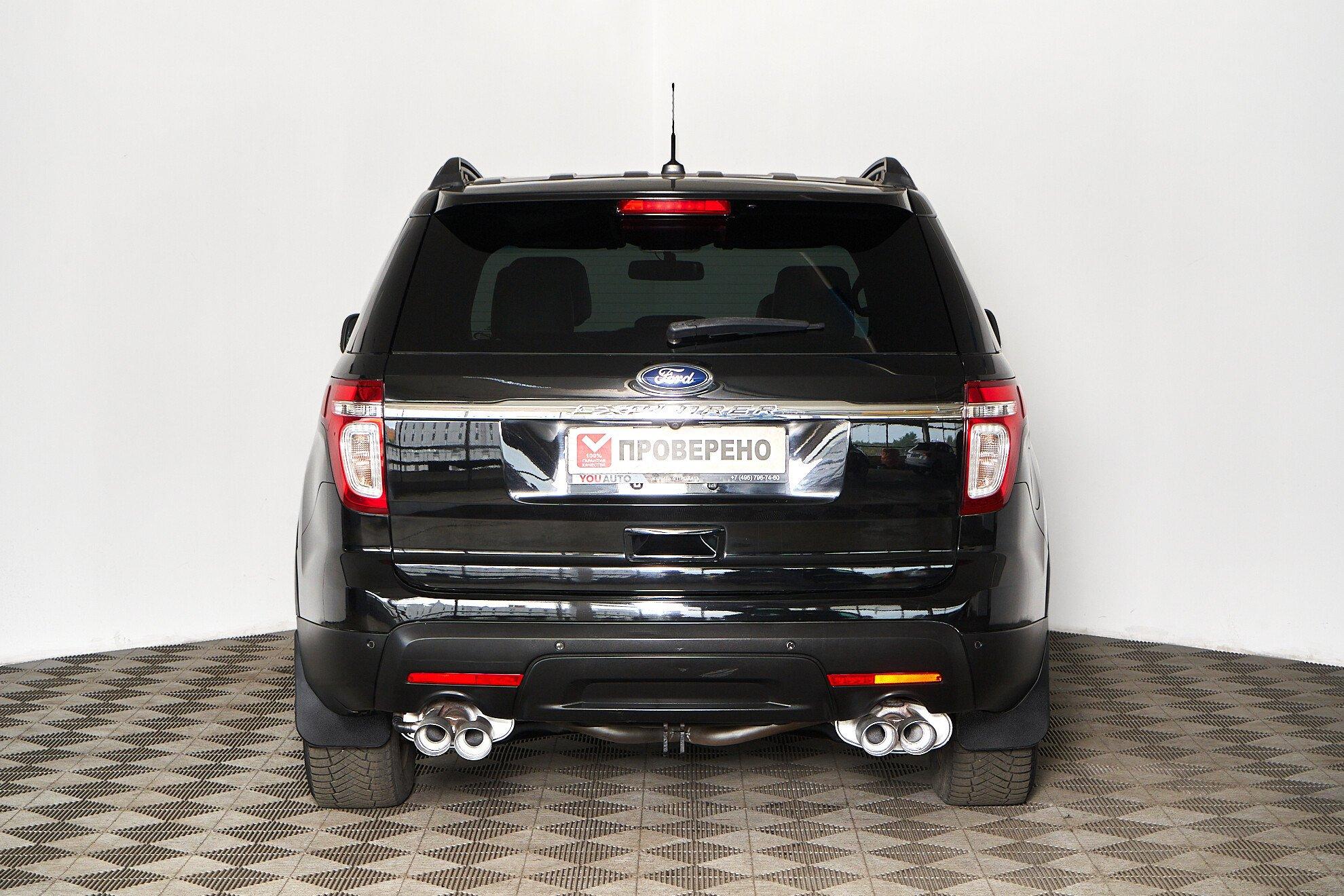 Ford Explorer 2013, черный