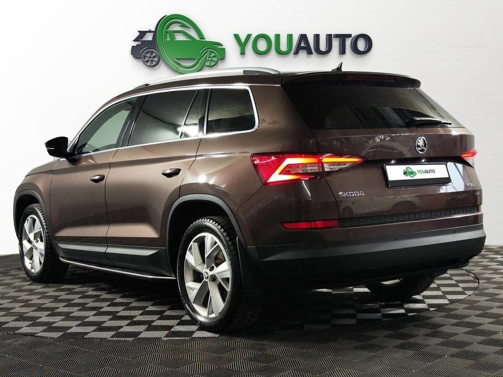 Skoda Kodiaq 2019, коричневый