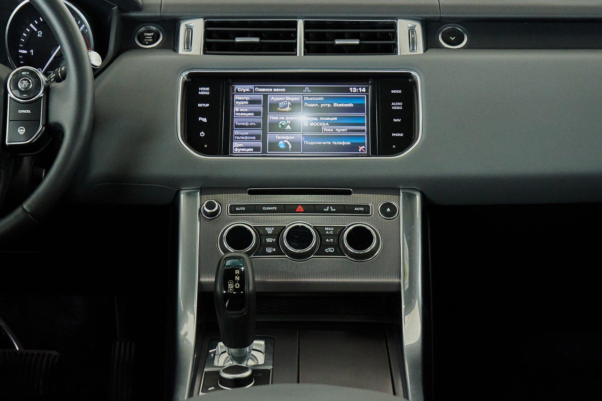 Land Rover Range Rover Sport 2013, черный