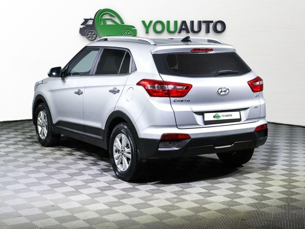 Hyundai Creta 2019, серебряный