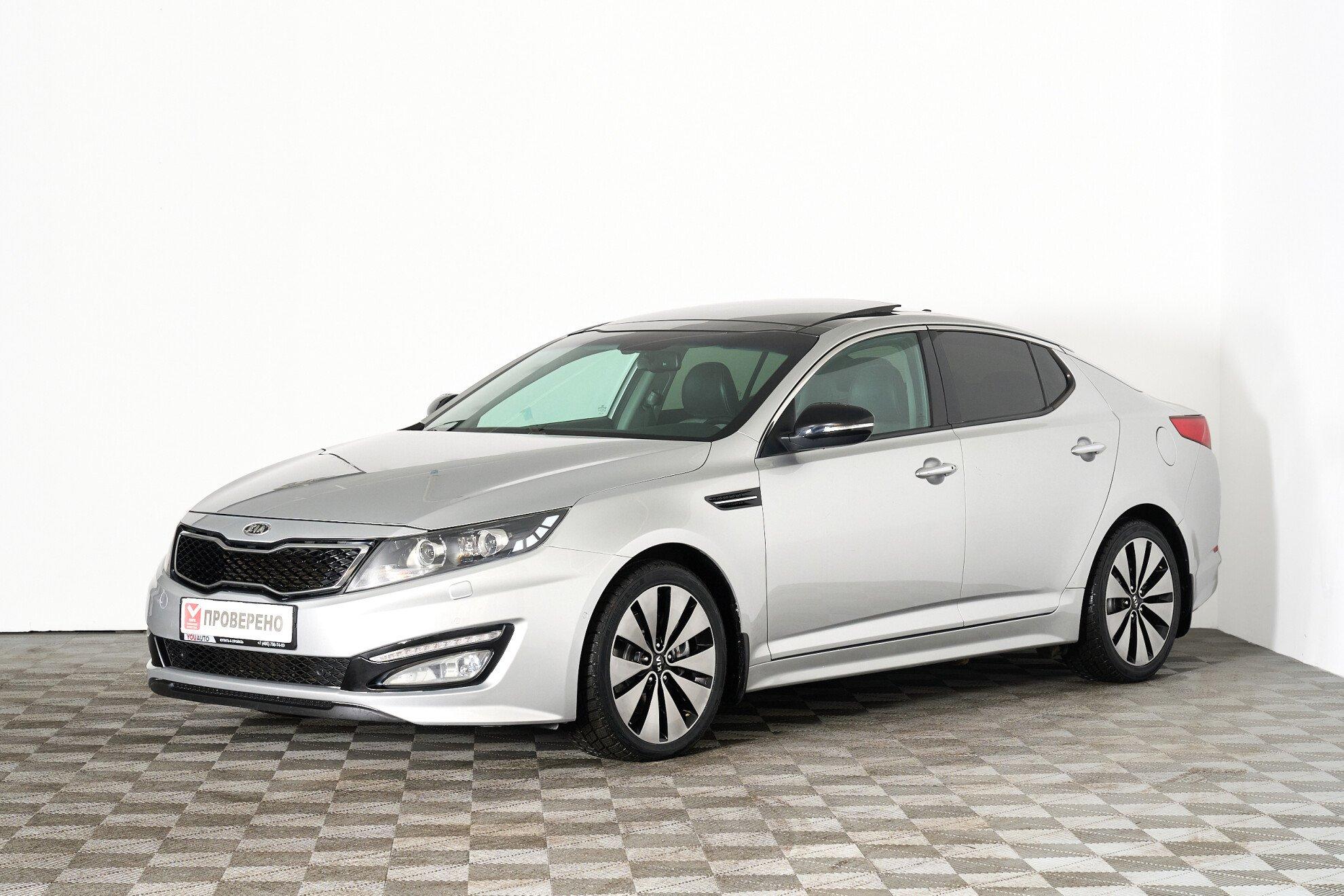 Kia Optima 2011, серебряный