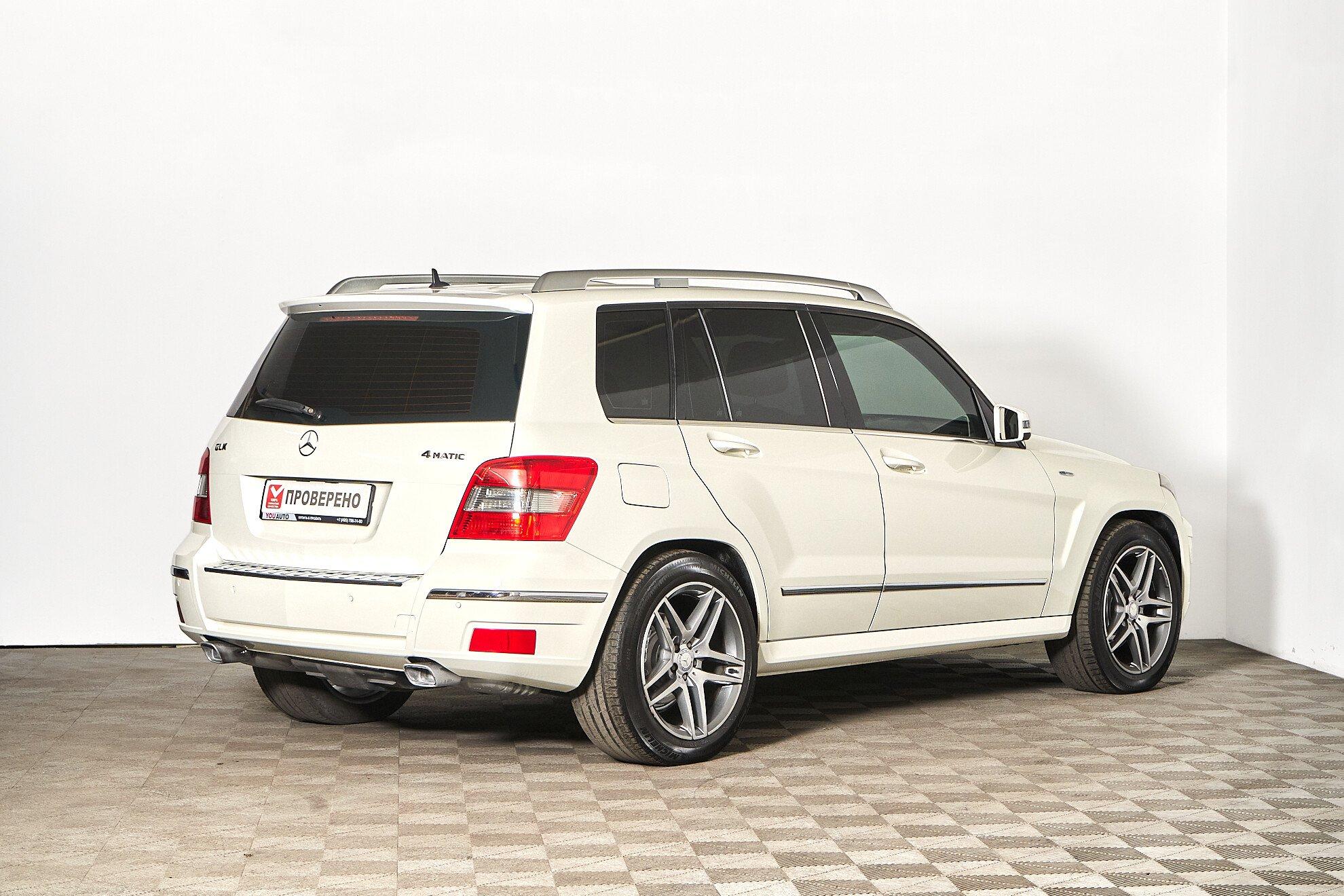Mercedes-Benz GLK-Класс 2012, белый