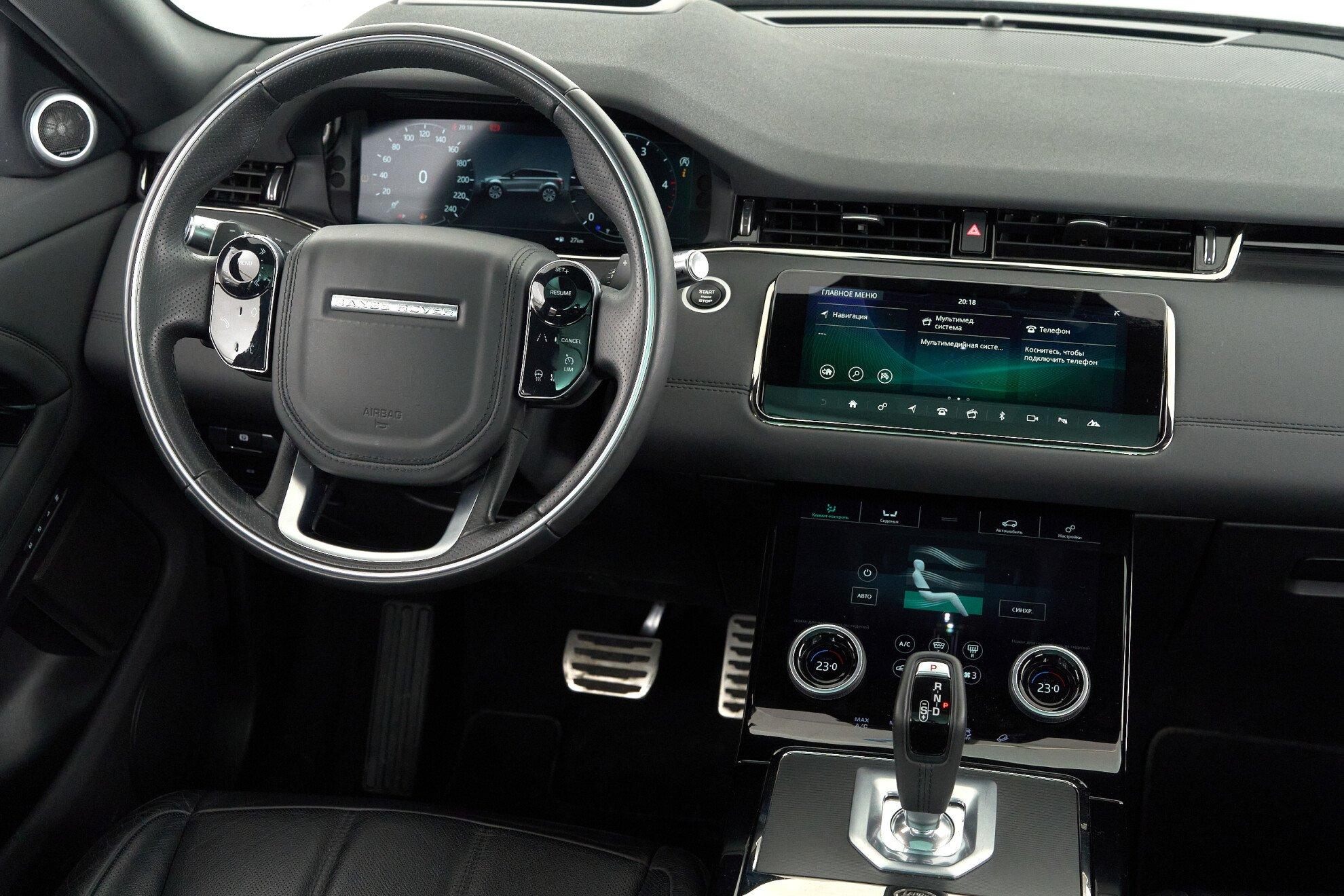 Land Rover Range Rover Evoque 2019, черный