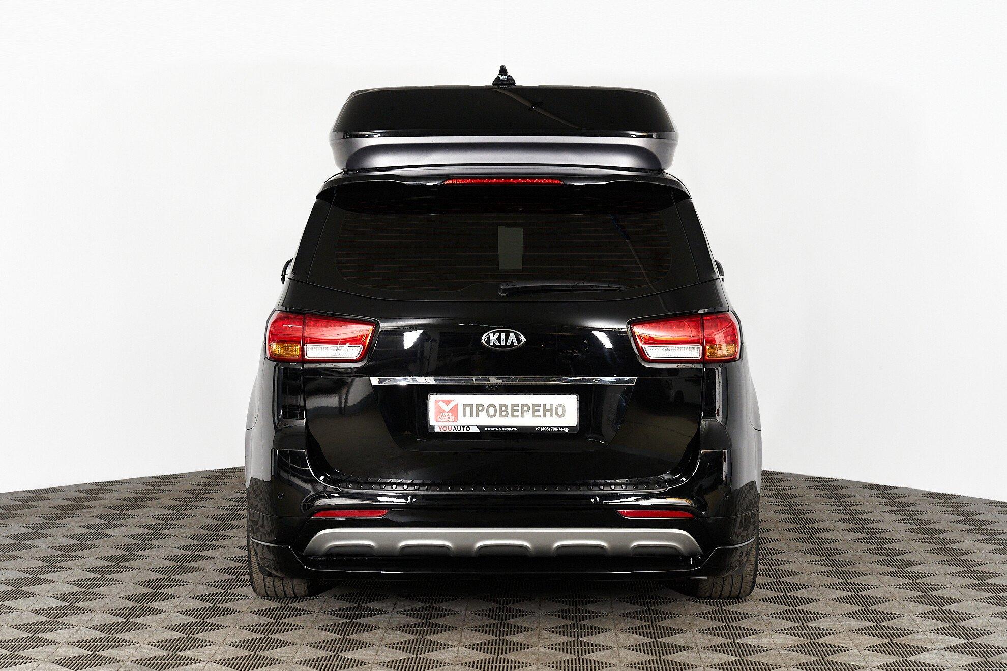 Kia Carnival 2016, черный
